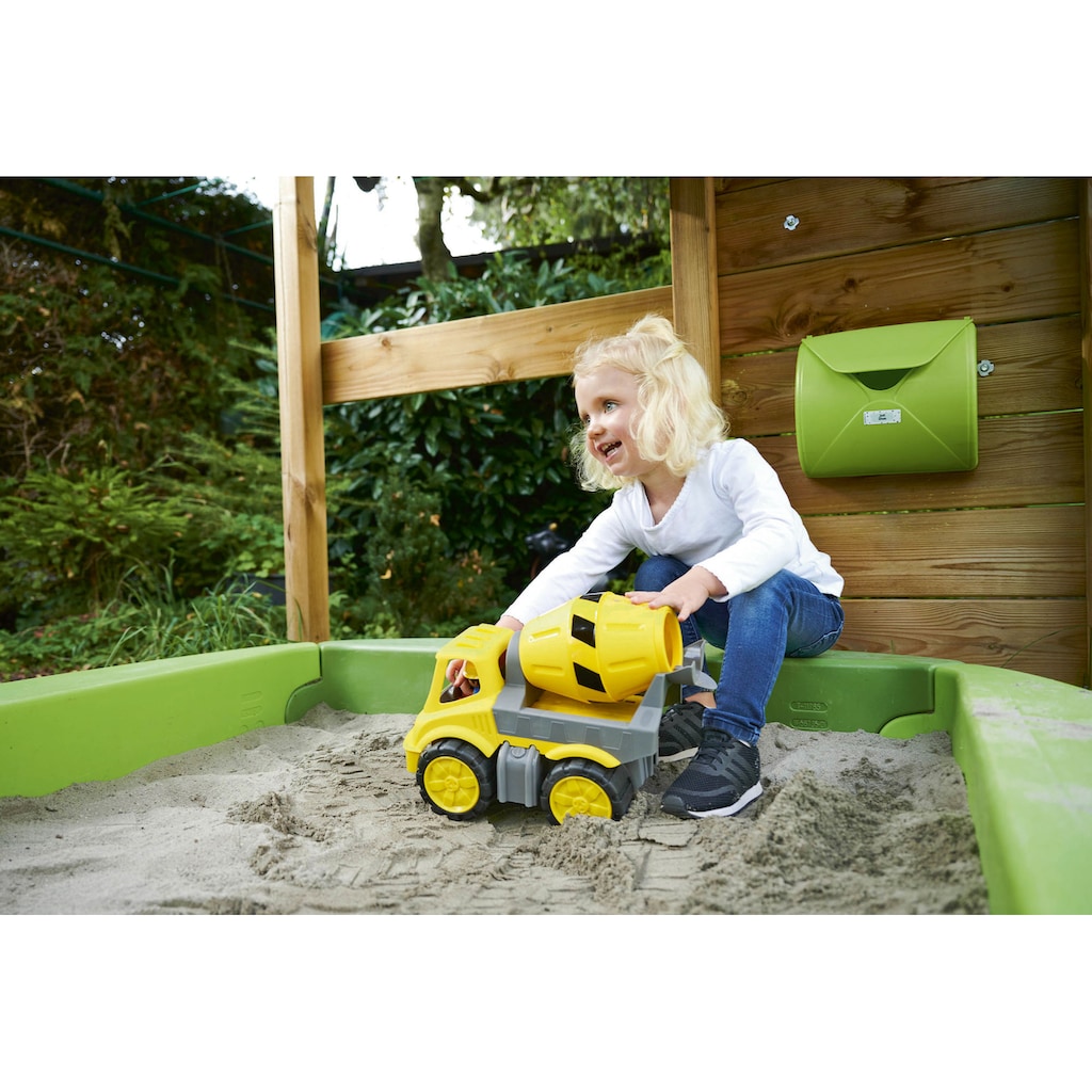 BIG Spielzeug-Betonmischer »Power-Worker Zementmischer+ Figur«, Made in Germany