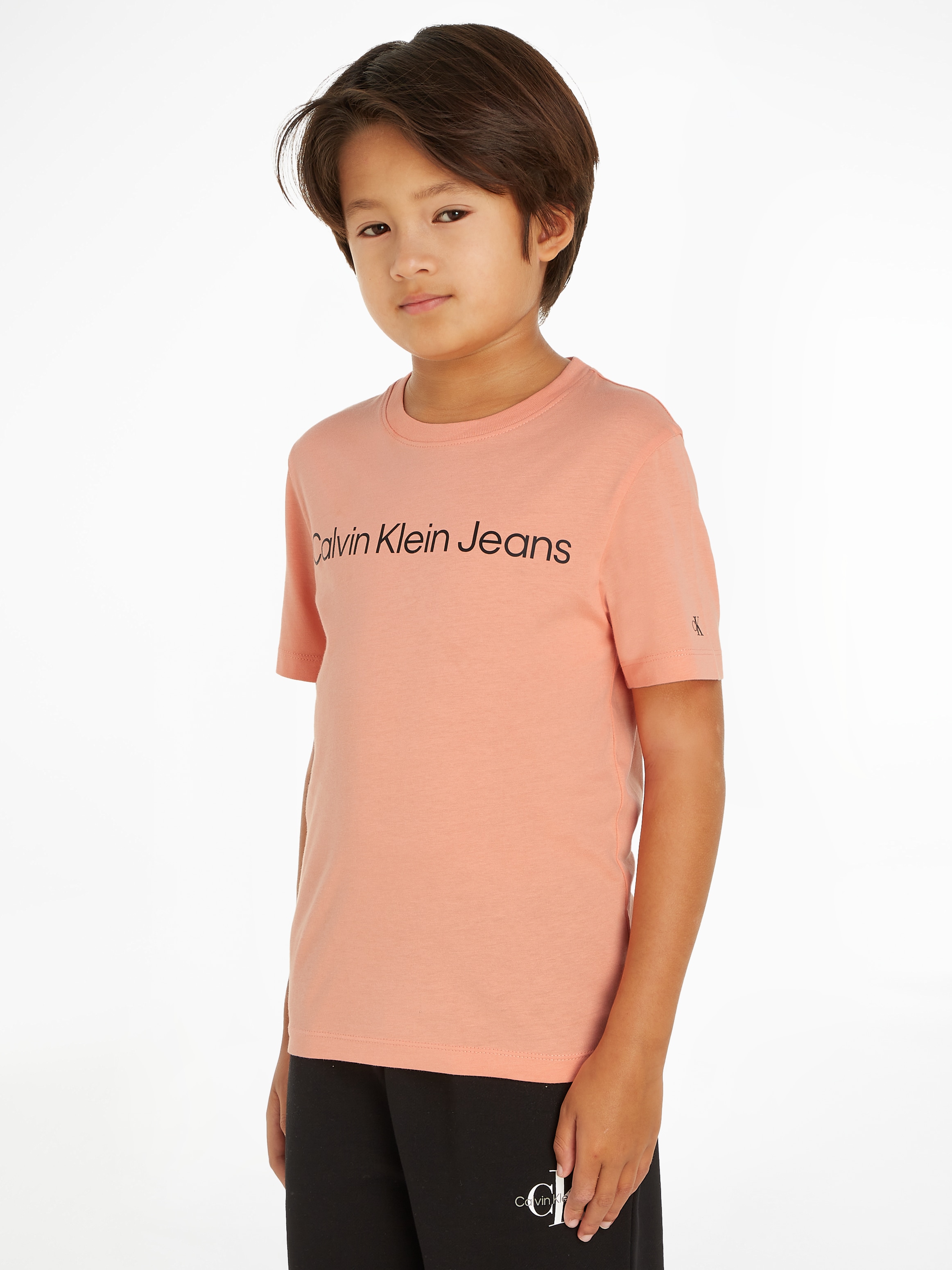 Calvin Klein Jeans T-Shirt »INST. LOGO SS T-SHIRT«, für Kinder bis 16 Jahre