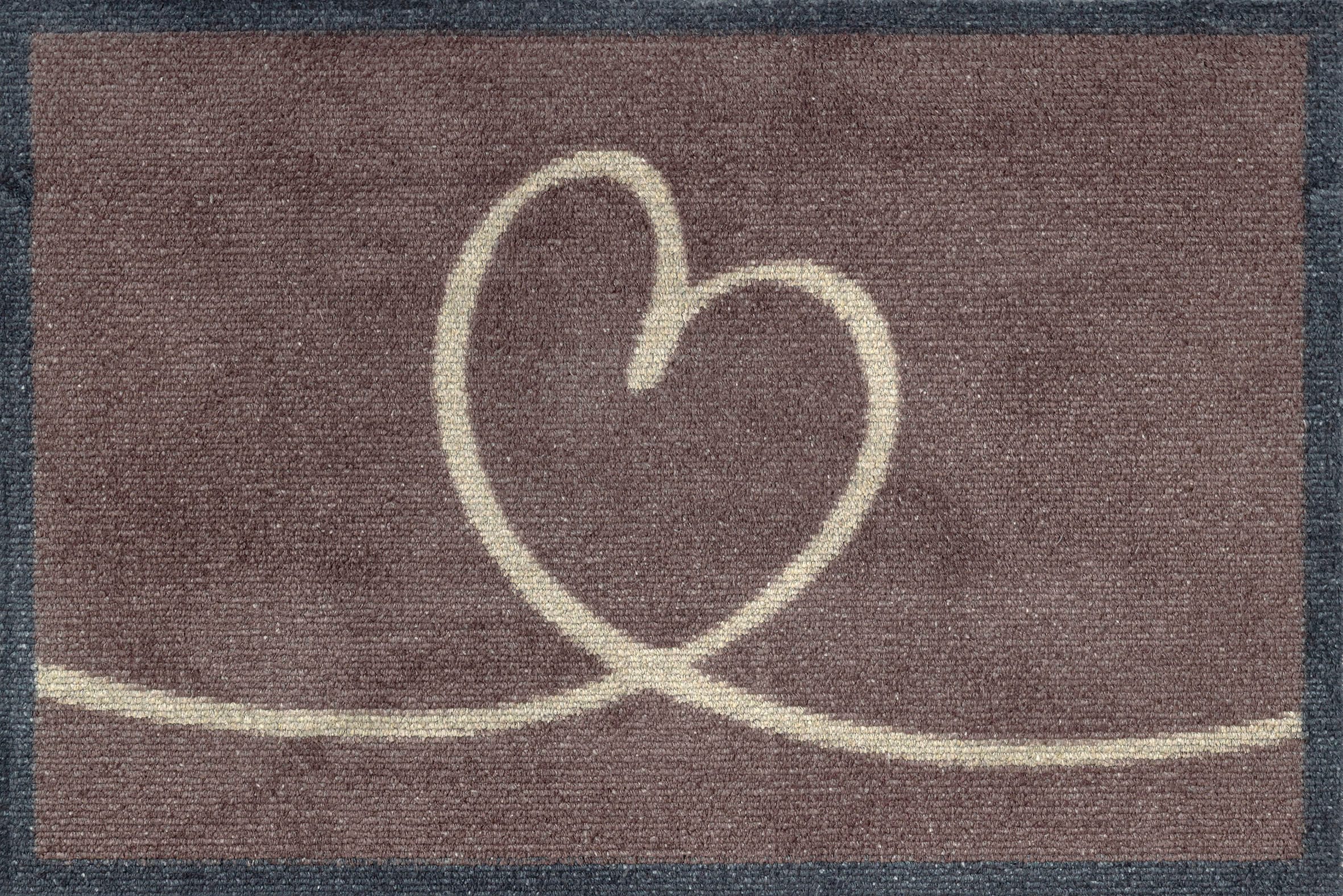 wash+dry by Kleen-Tex Teppich "Lovita" rechteckig 9 mm Höhe günstig online kaufen