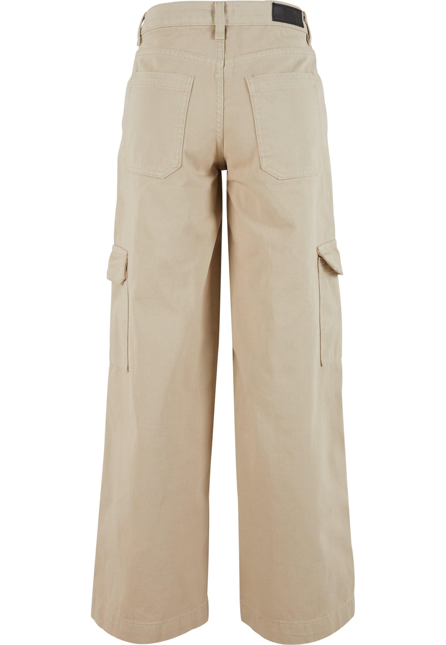 URBAN CLASSICS Cargojeans »Urban Classics Damen Ladies Low Waist Cargo Pants«