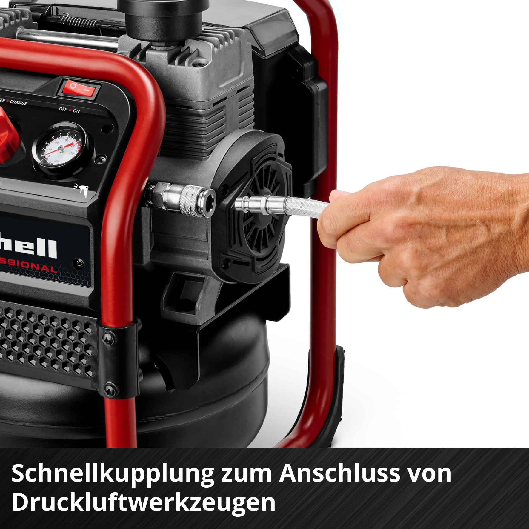 Einhell Kompressor »SILENZZO 36/210«, ohne Akku und Ladegerät