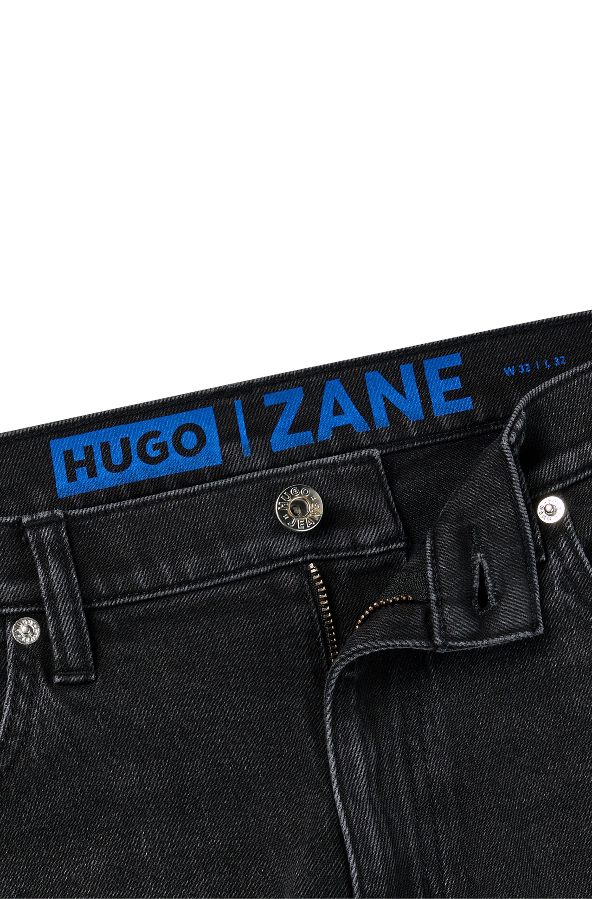 HUGO Slim-fit-Jeans »Zane« mit angesetztem Bund
