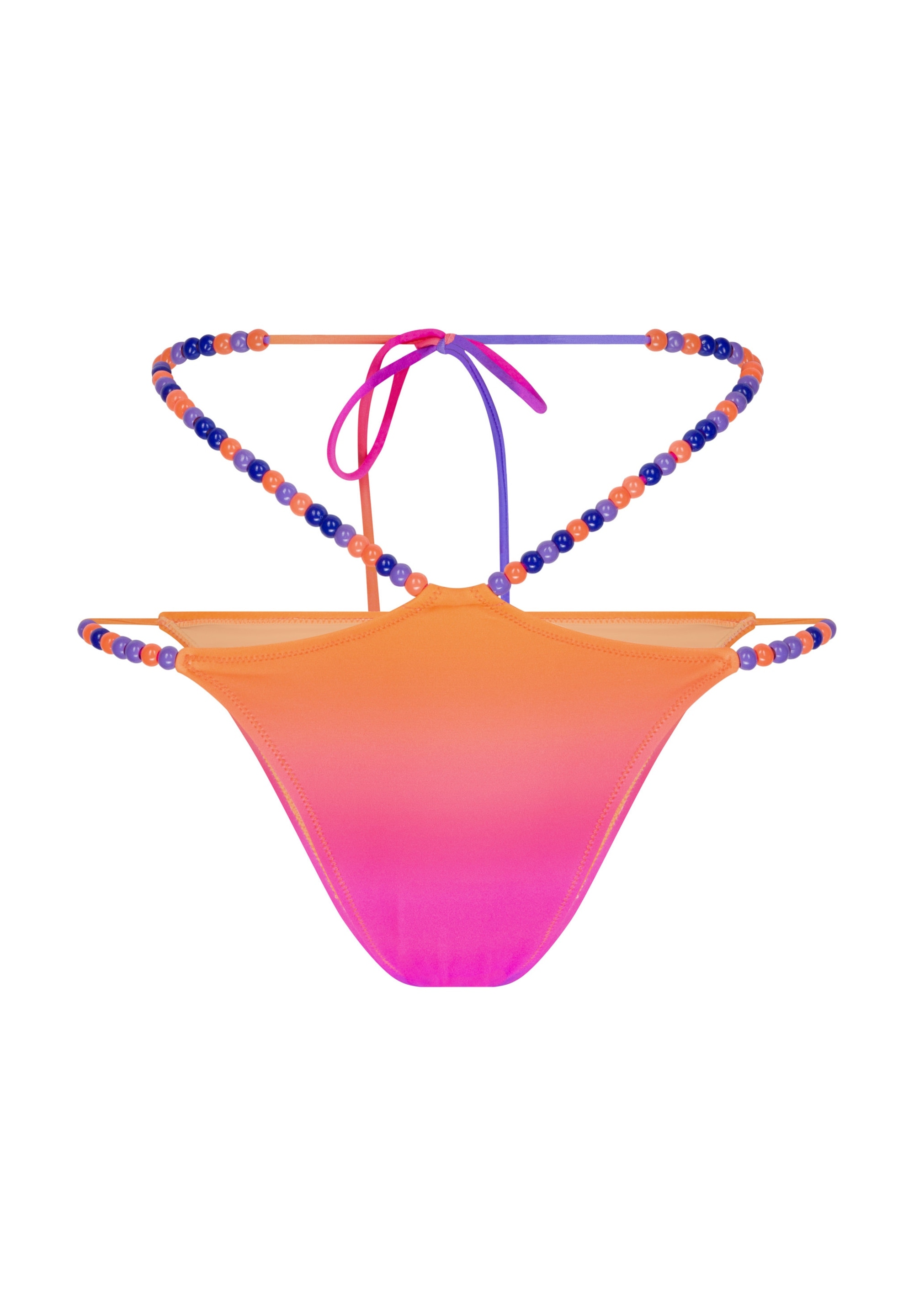 Moda Minx Bikini-Hose »Club Tropicana« Panty, 1 Stk. mit tollem Perlenbesatz und seitlicher Bindung