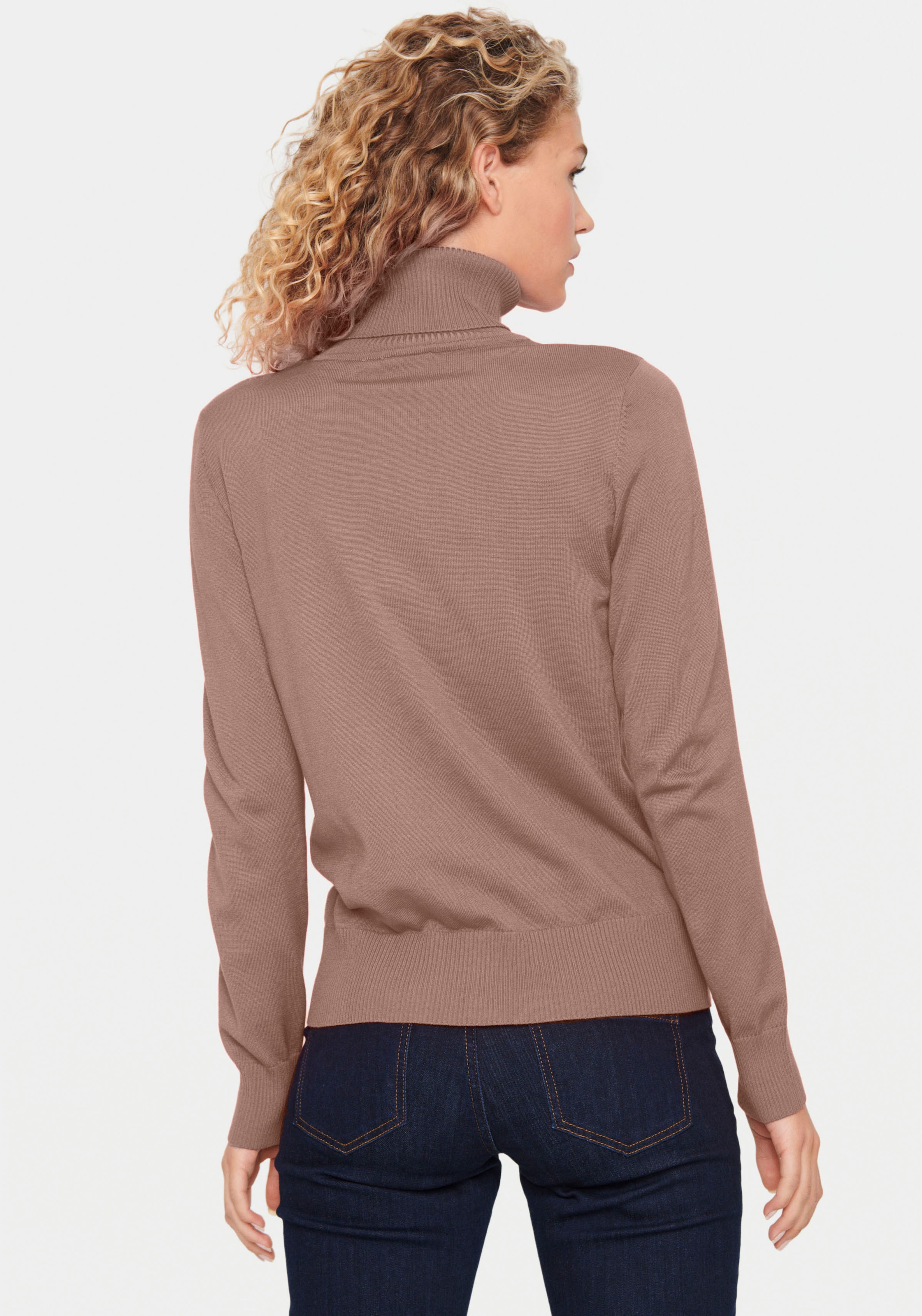 Saint Tropez Rollkragenpullover »J2046, MilaSZ Rollneck«