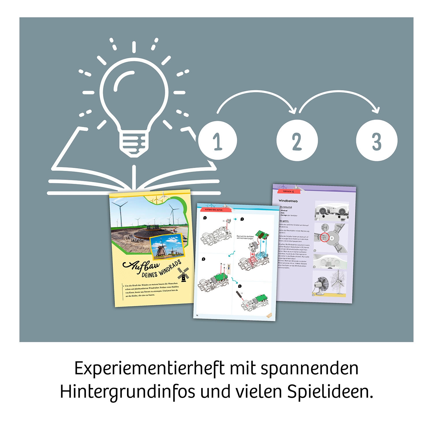 Kosmos Experimentierkasten »Windrad«