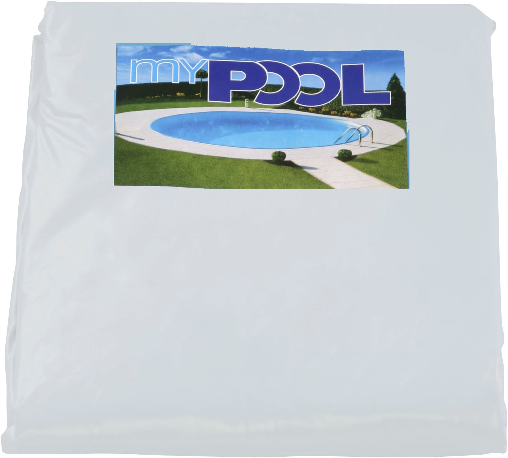 my POOL BWT Poolinnenhülle "für 120 cm tiefe Pools" Packung, für Achtformpools in den Maßen 4,70 m x 3,00 m x 1,20 m