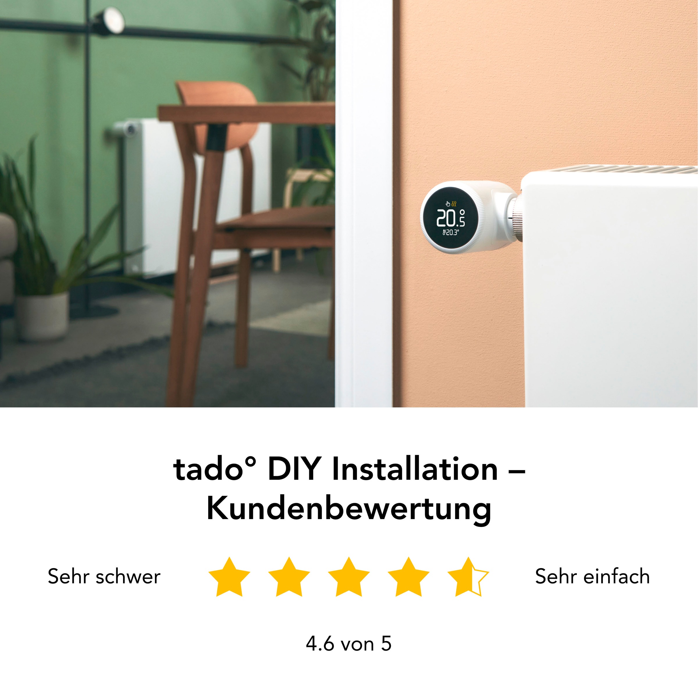 Tado Heizkörperthermostat »Smart X Starter Kit«