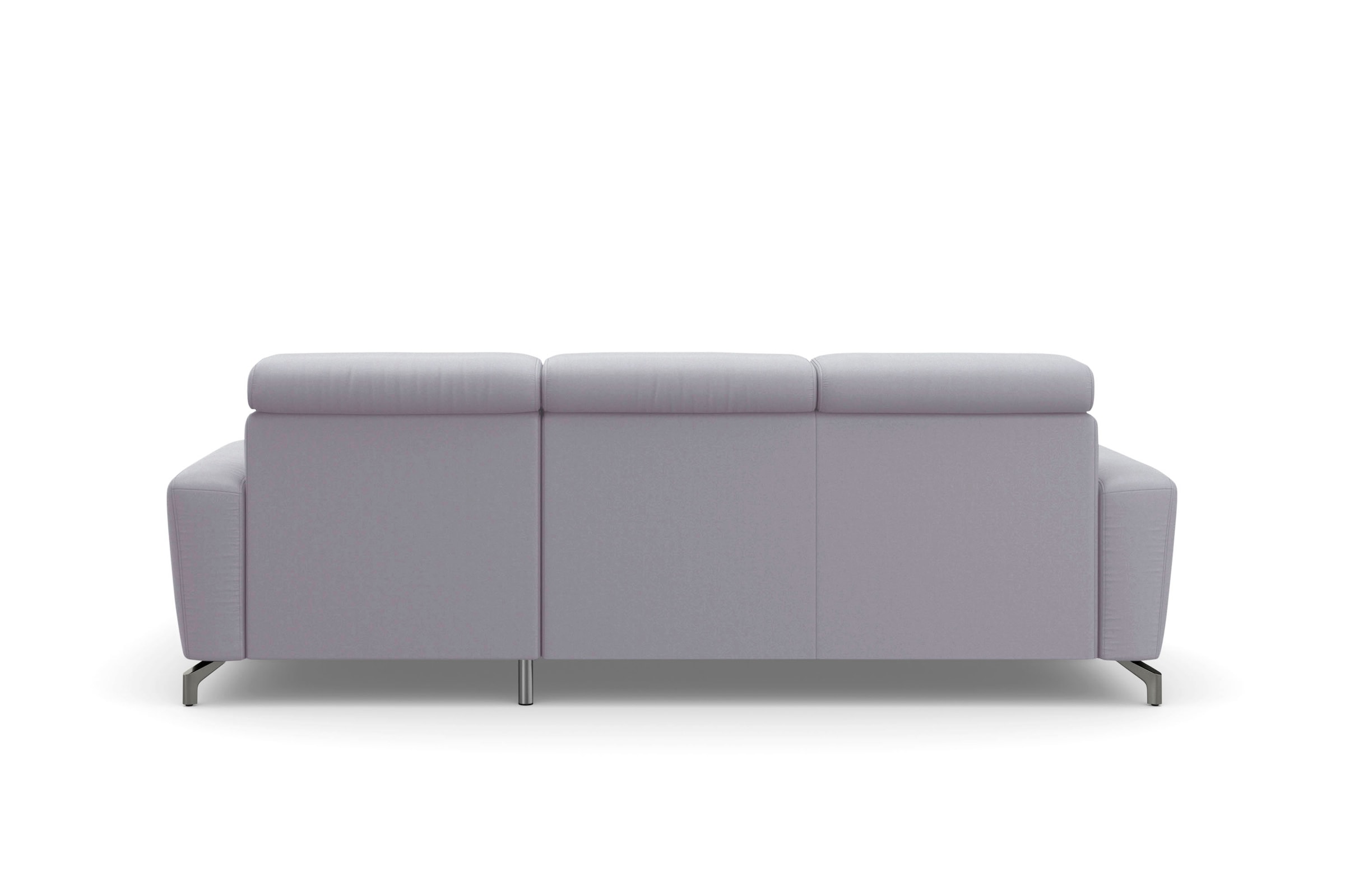 sit&more Ecksofa »Scarlett L-Form«, inklusive Kopfteilverstellung, wahlweise mit Bettfunktion, Bettkasten