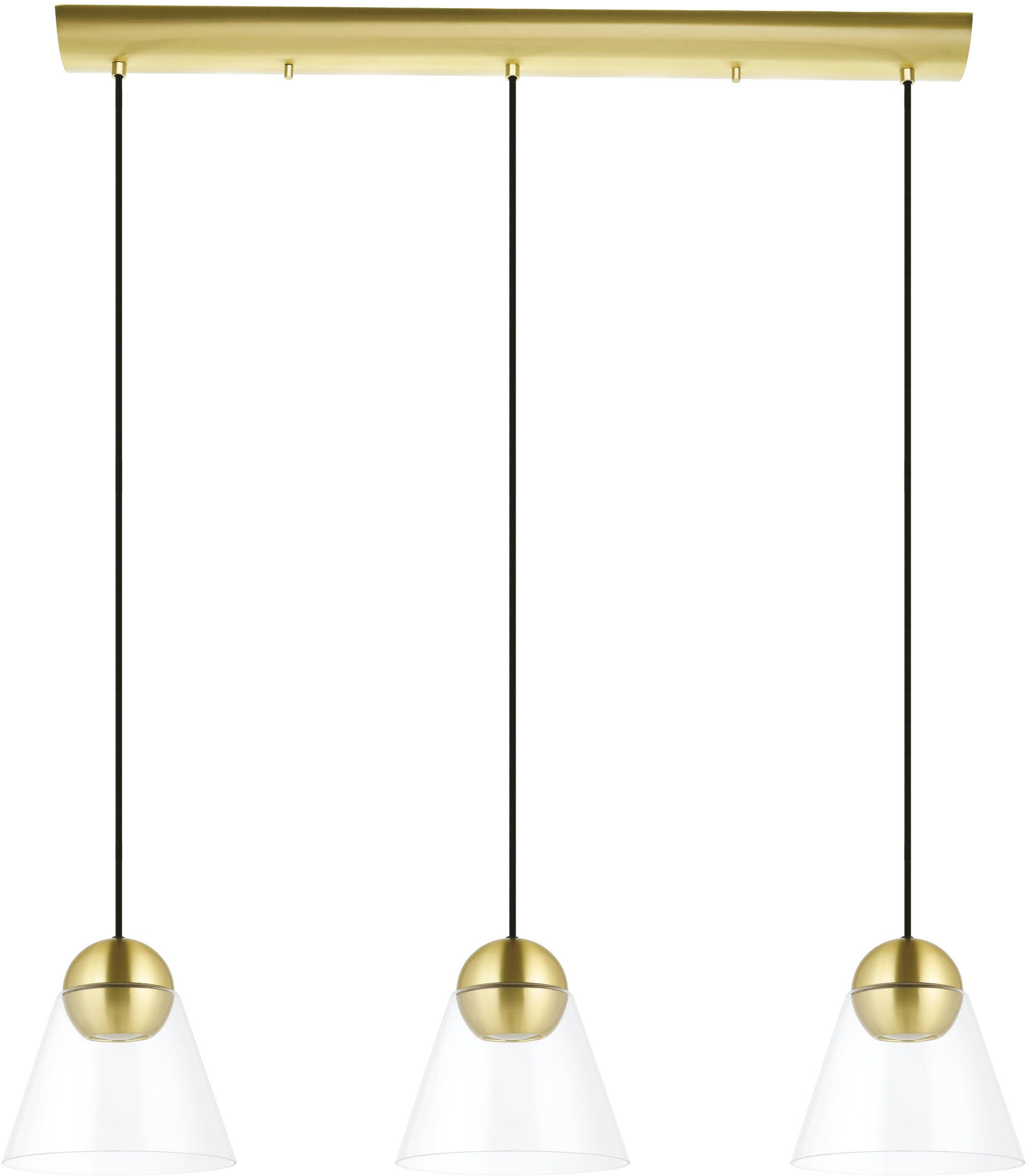 EGLO Hängeleuchte »CERASELLA« GU10 1 Stk. Hängeleuchte in messing aus Stahl  -  inkl. GU10 - 4,5W