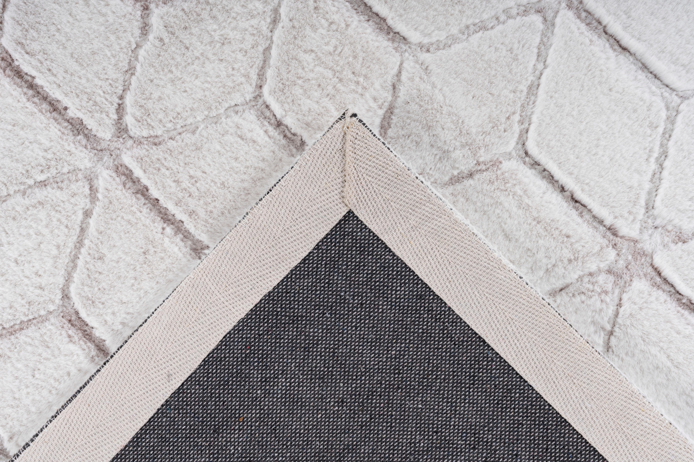 me gusta Teppich »Vivica 100«, rechteckig, 20 mm Höhe, besonders weich durch Microfaser, Wohnzimmer