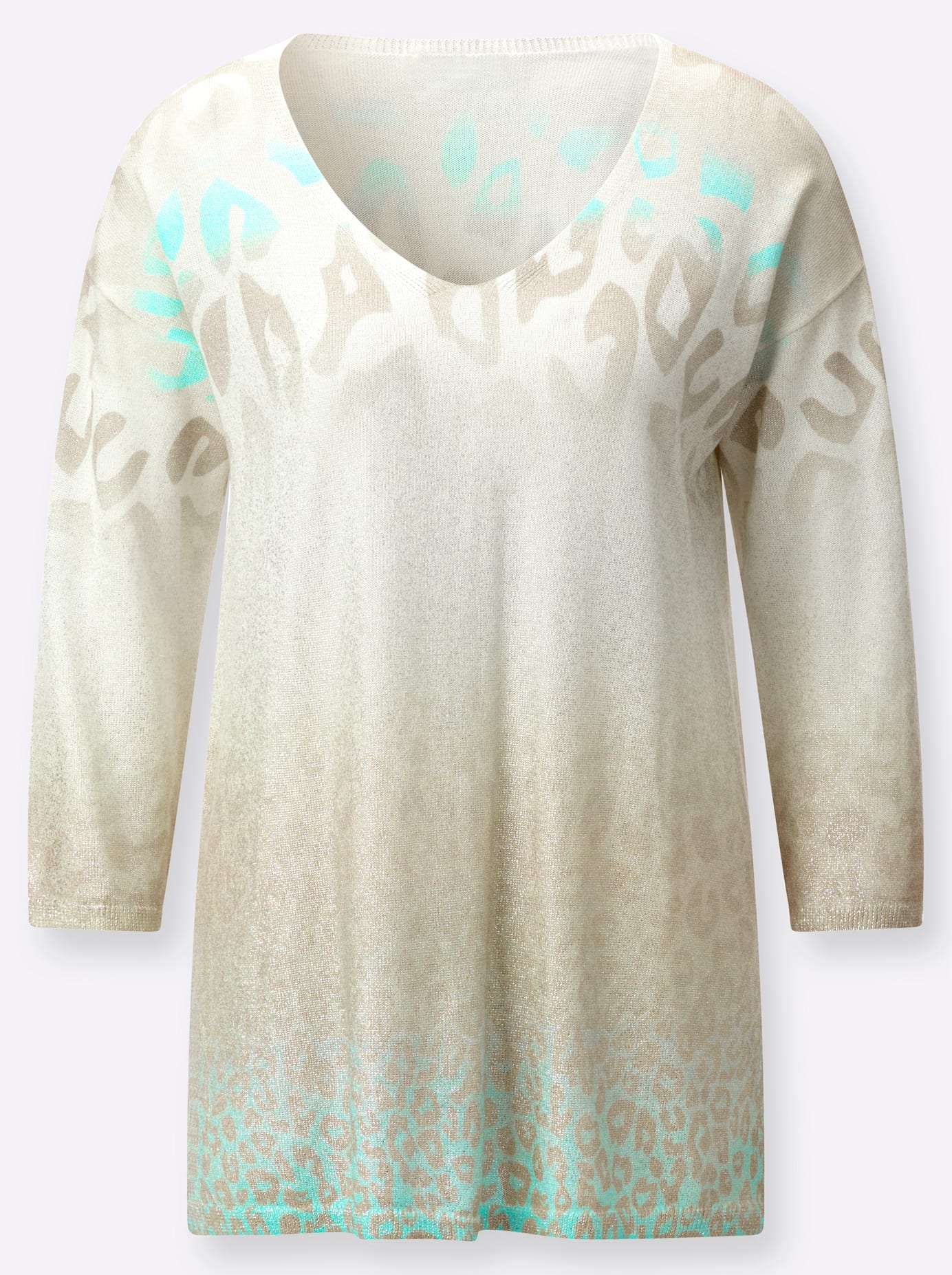 creation L 3/4 Arm-Pullover »Lyocell-Baumwoll-Pullover«