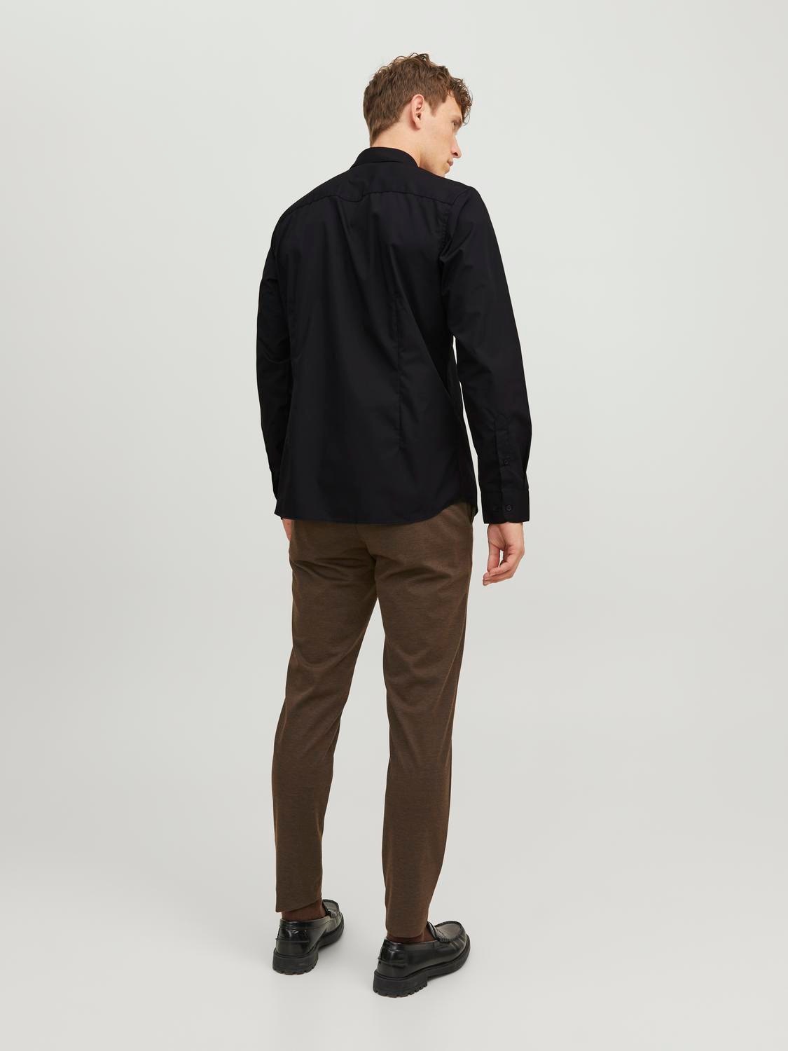 Jack & Jones Langarmhemd »JJJOE SHIRT LS PLAIN«