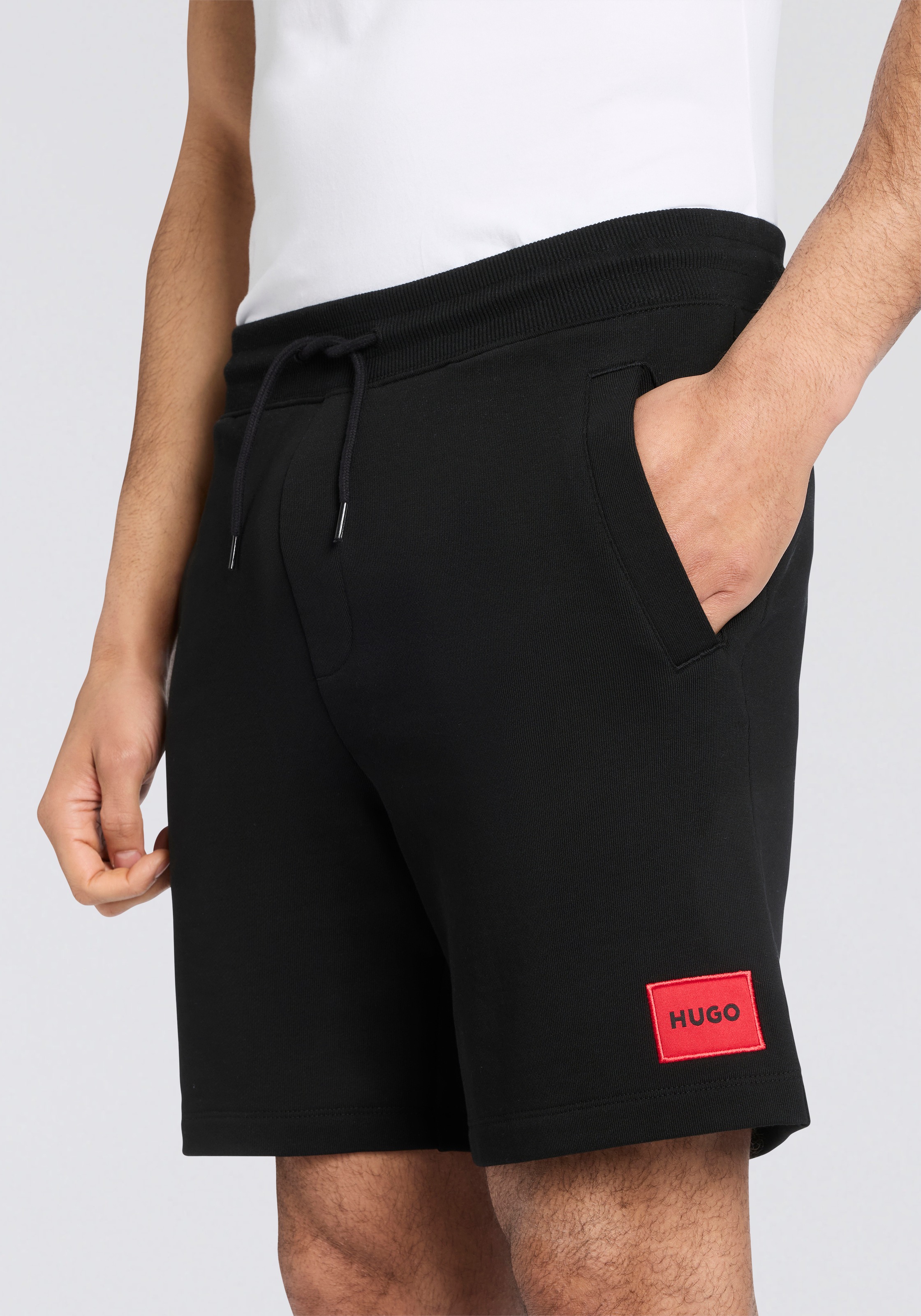 Hugo Pantalon De Survêtement Diz222 Black L Homme 4
