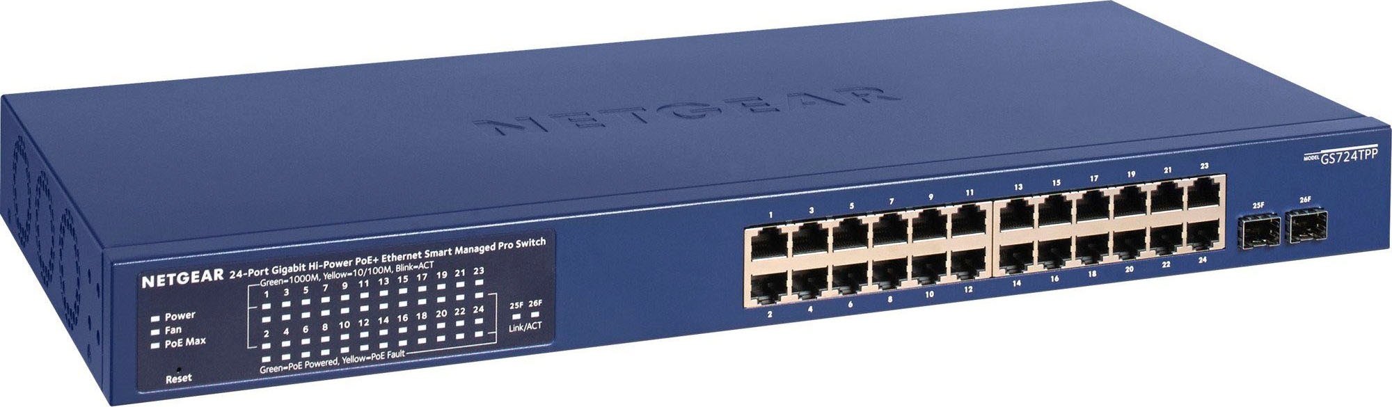 NETGEAR Netzwerk-Switch »GS724TPP«