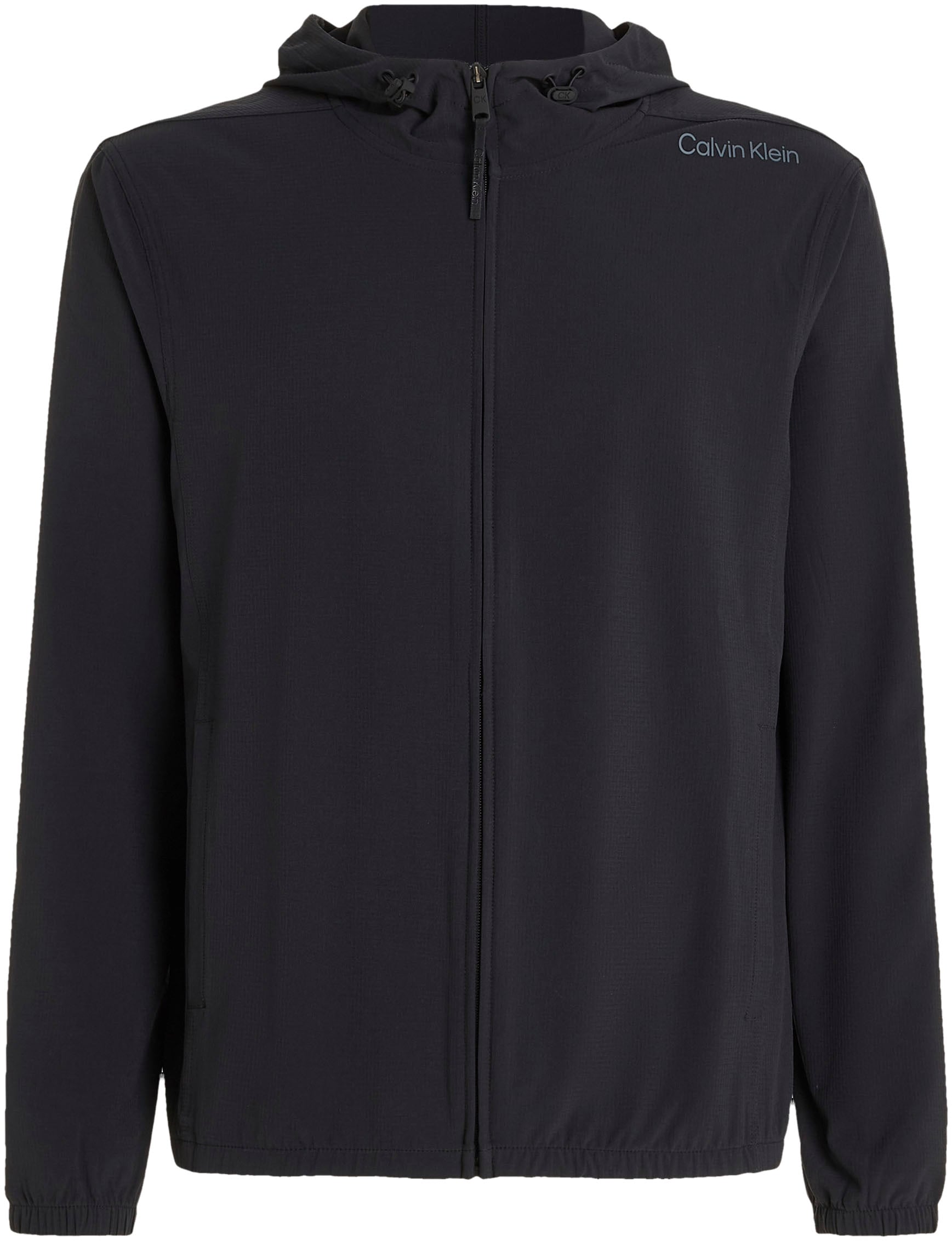 Calvin Klein Sport Outdoorjacke, mit Kapuze, mit Kapuze und Eingrifftaschen