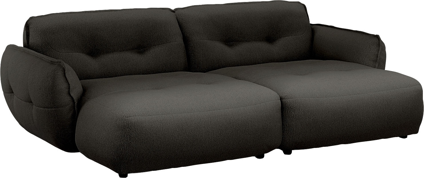 BETYPE Big-Sofa »Be Fluffy«, Softes Sitzgefühl, moderne Kedernaht, hochwertiger Bezug