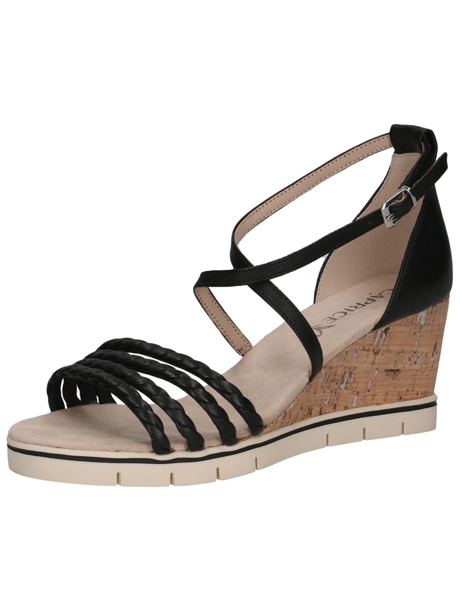 Caprice Keilsandalette "Caprice Sandalen Nappaleder" günstig online kaufen