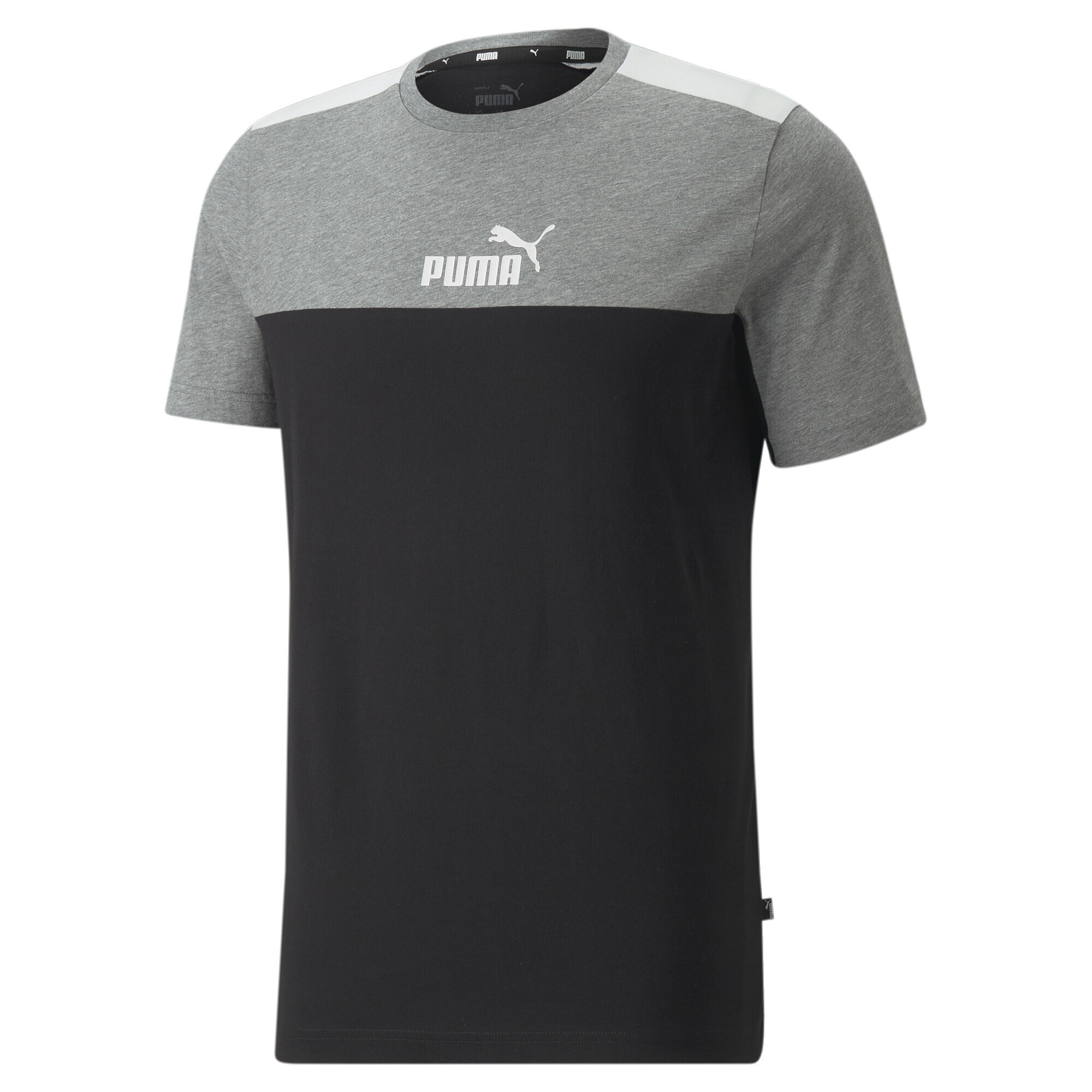 PUMA T-Shirt "Essentials+ Block T-Shirt Herren" günstig online kaufen