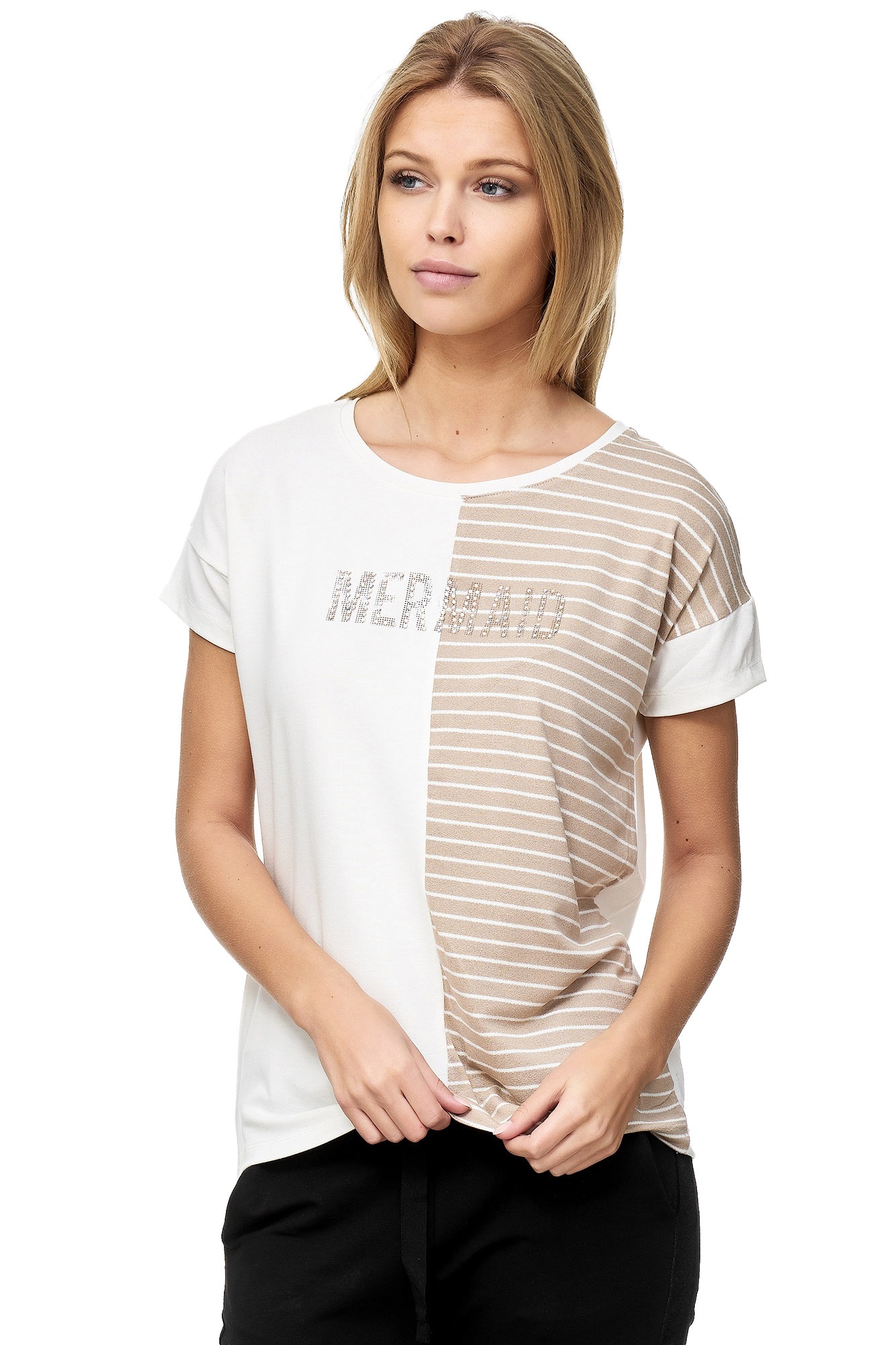 Decay T-Shirt, mit modischem Streifendesign | BAUR online kaufen