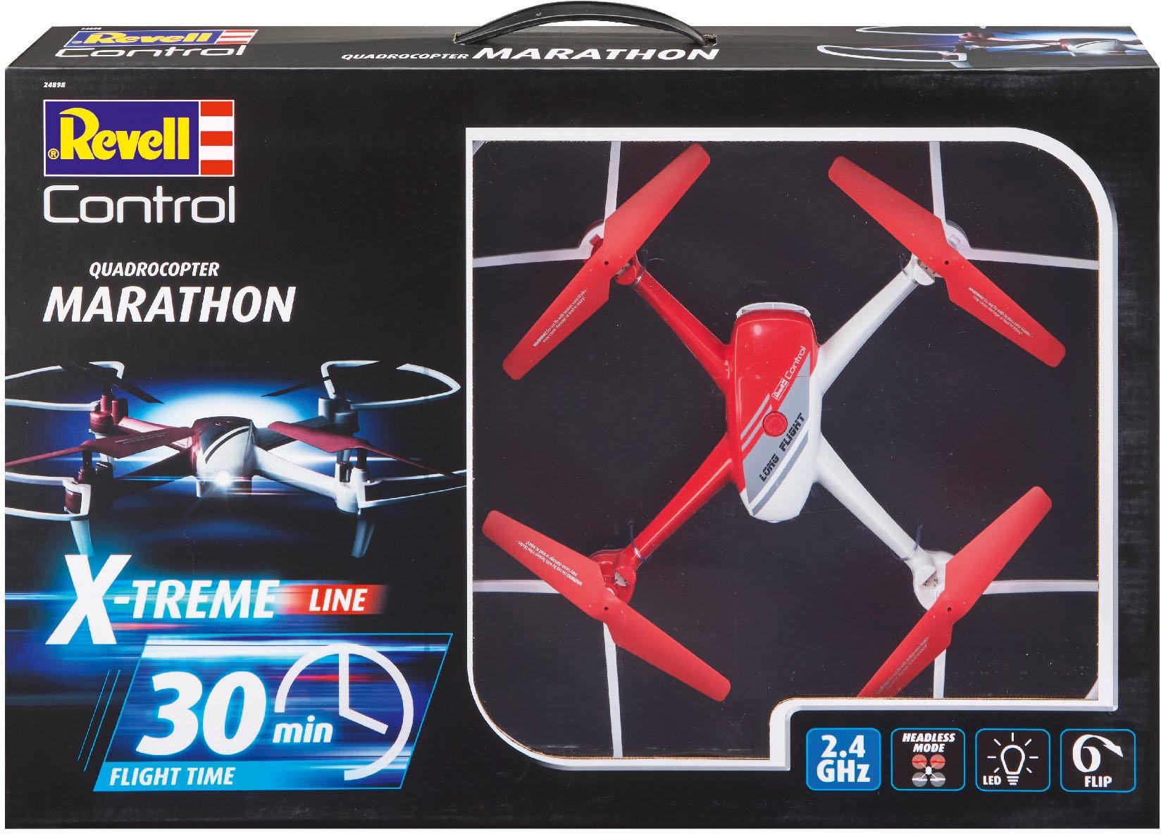 Revell® RC-Quadrocopter »Revell® control, Marathon X-treme Line, 2,4 GHz«, zweifarbige LED-Beleuchtung