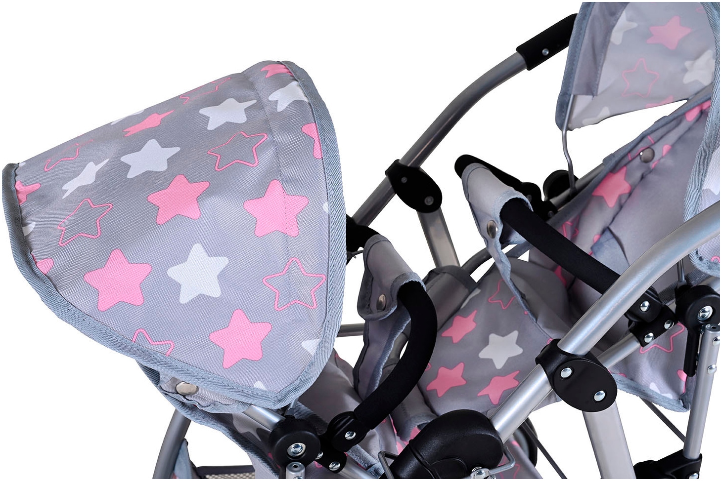 Knorrtoys® Puppen-Zwillingsbuggy »Milo«