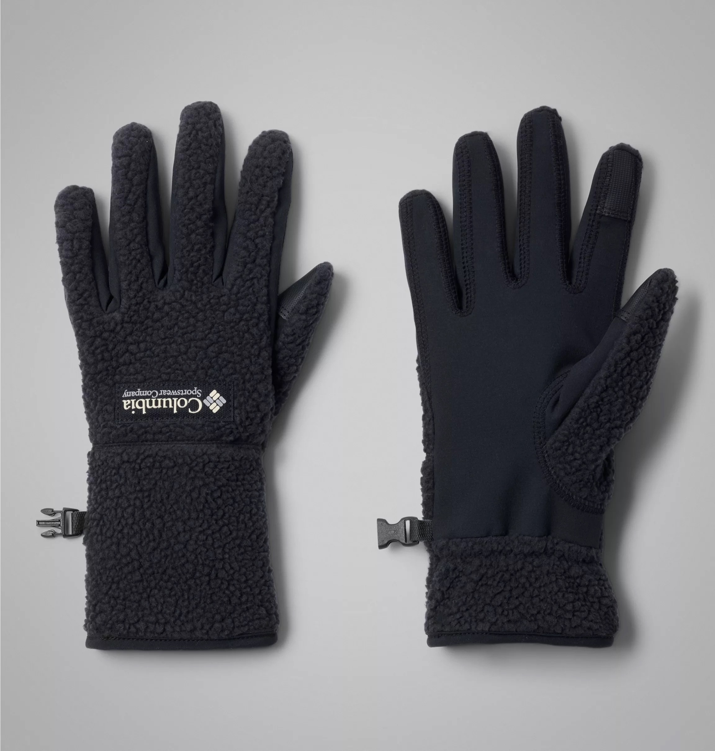 Columbia Fleecehandschuhe "Helvetia II Sherpa Glove W" Touchscreen-kompatible Fingerspitzen, wasserabweisend