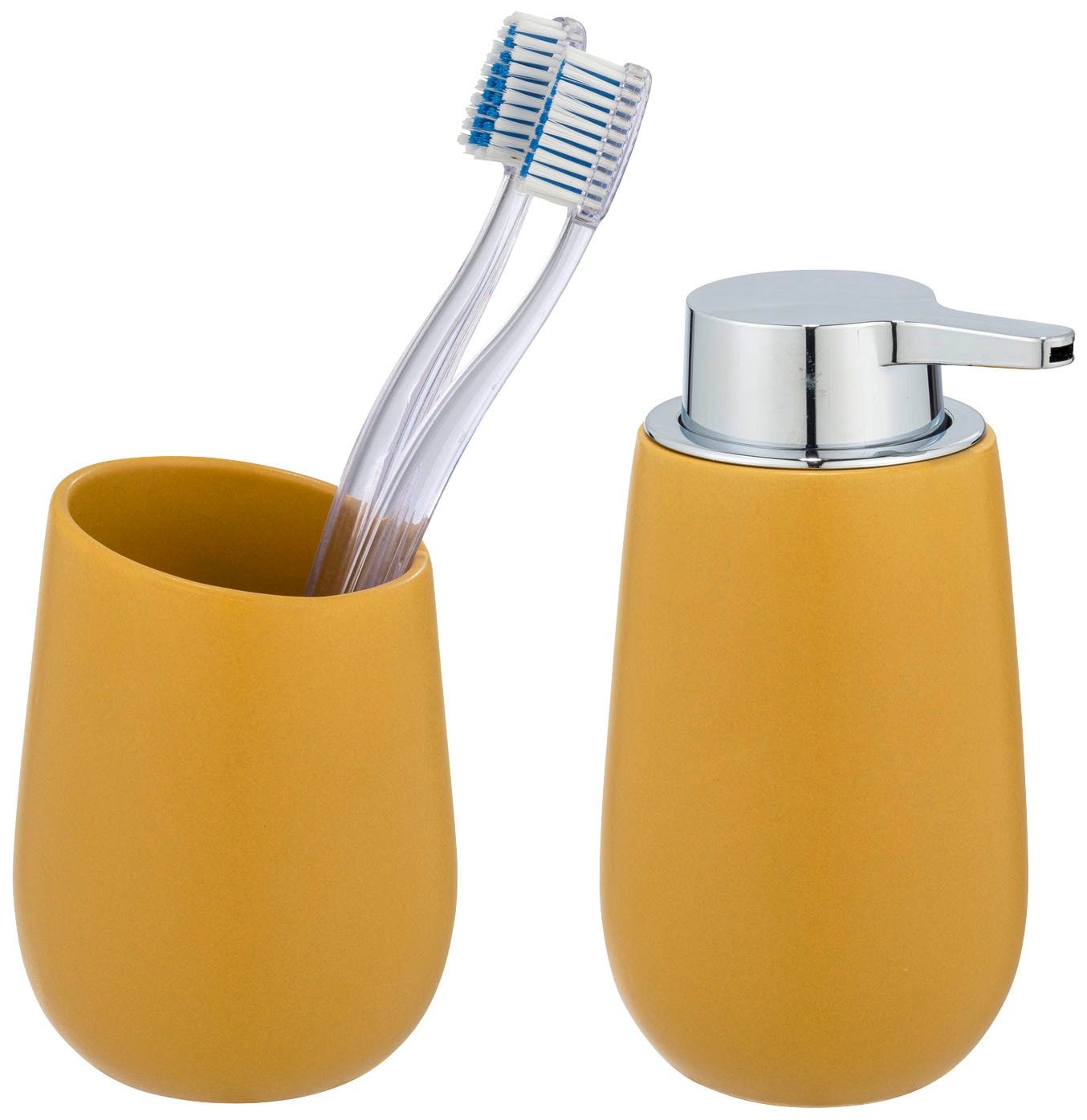 WENKO Badaccessoire-Set "Badi" aus hochwertiger Keramik günstig online kaufen