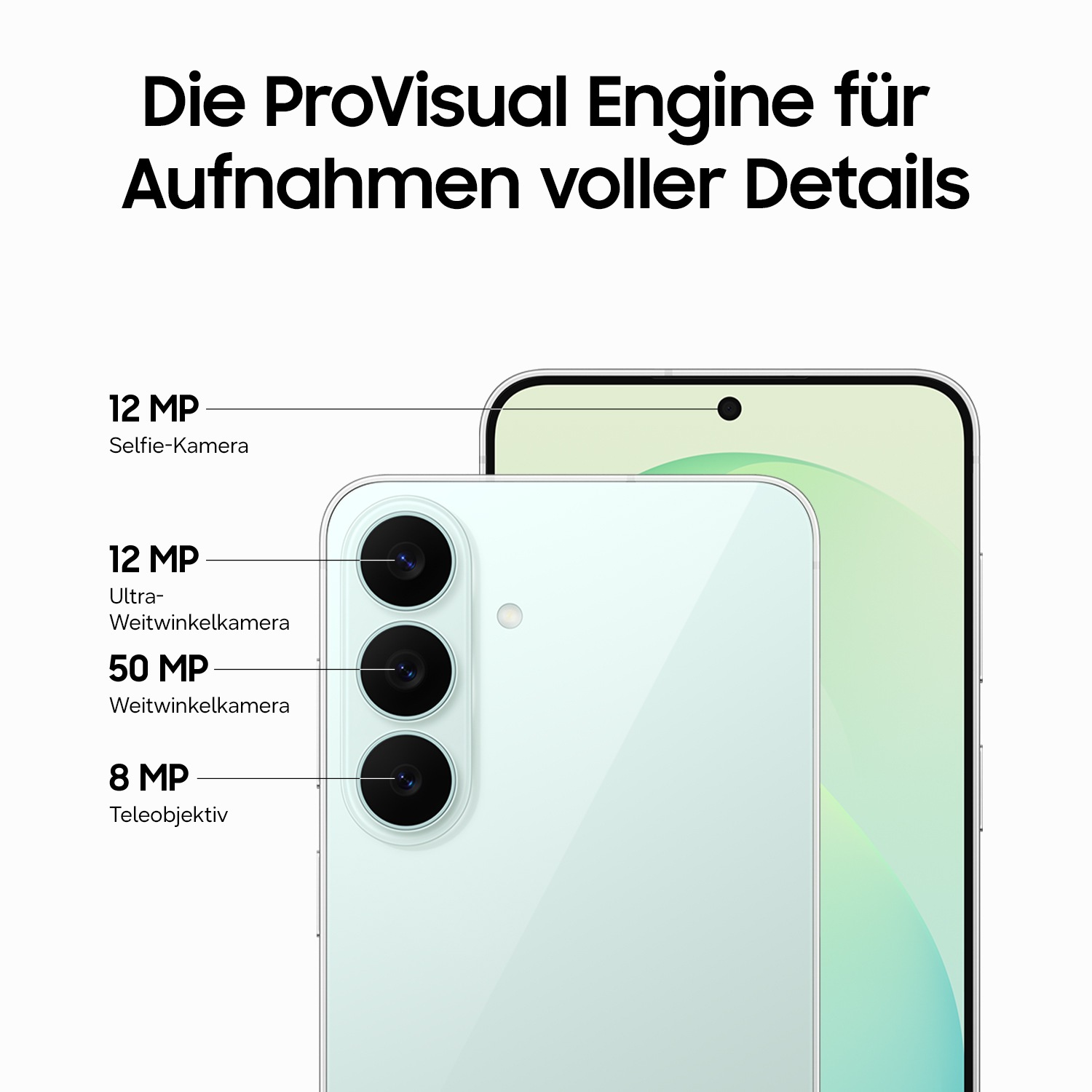 Samsung Smartphone »Galaxy S26 FE« light green