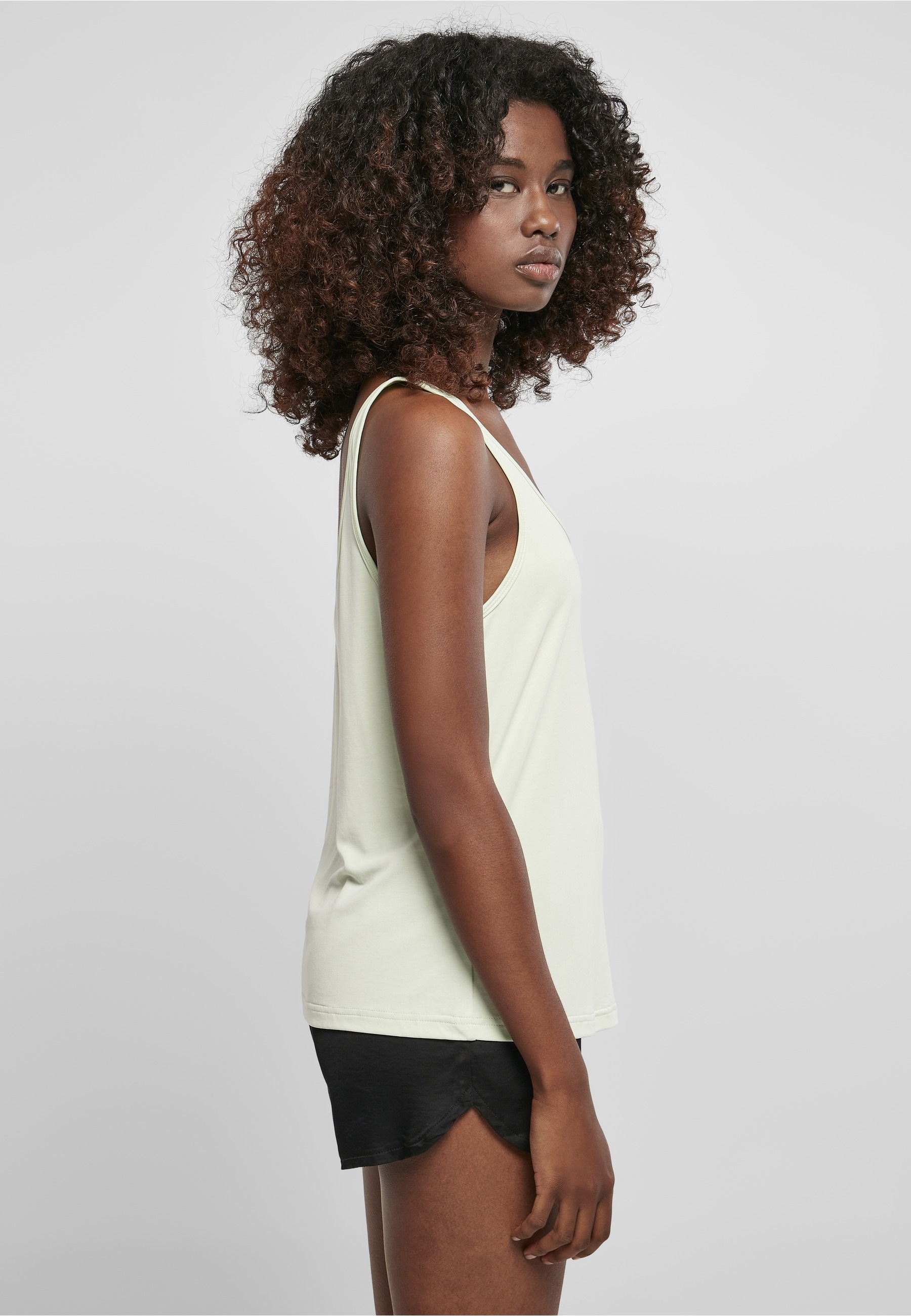 URBAN CLASSICS Tanktop »Urban Classics Damen Ladies Modal Loose Top« 1 Stk.