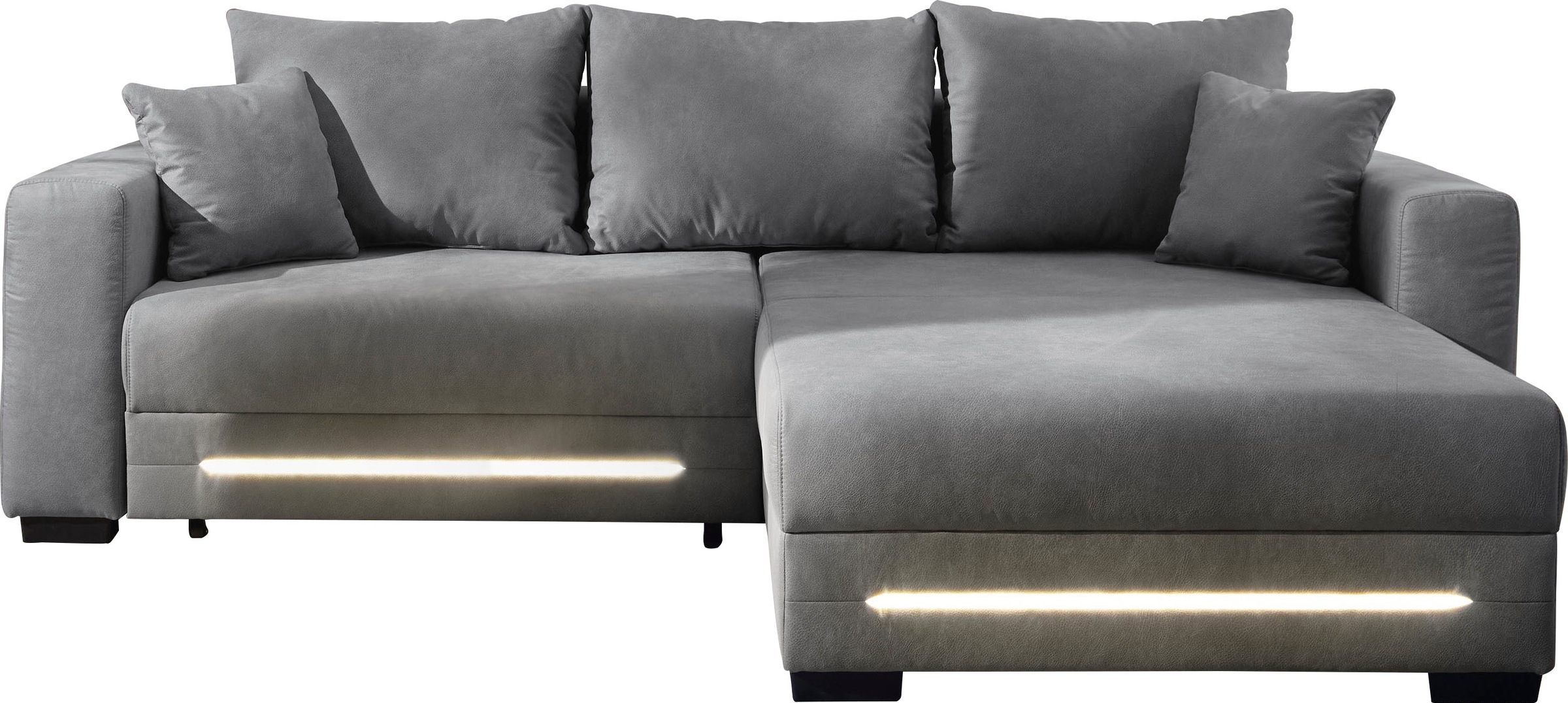 Jockenhöfer Gruppe Ecksofa "Spotlight XL L-Form, B: 261 cm" mit Bettfunktio günstig online kaufen