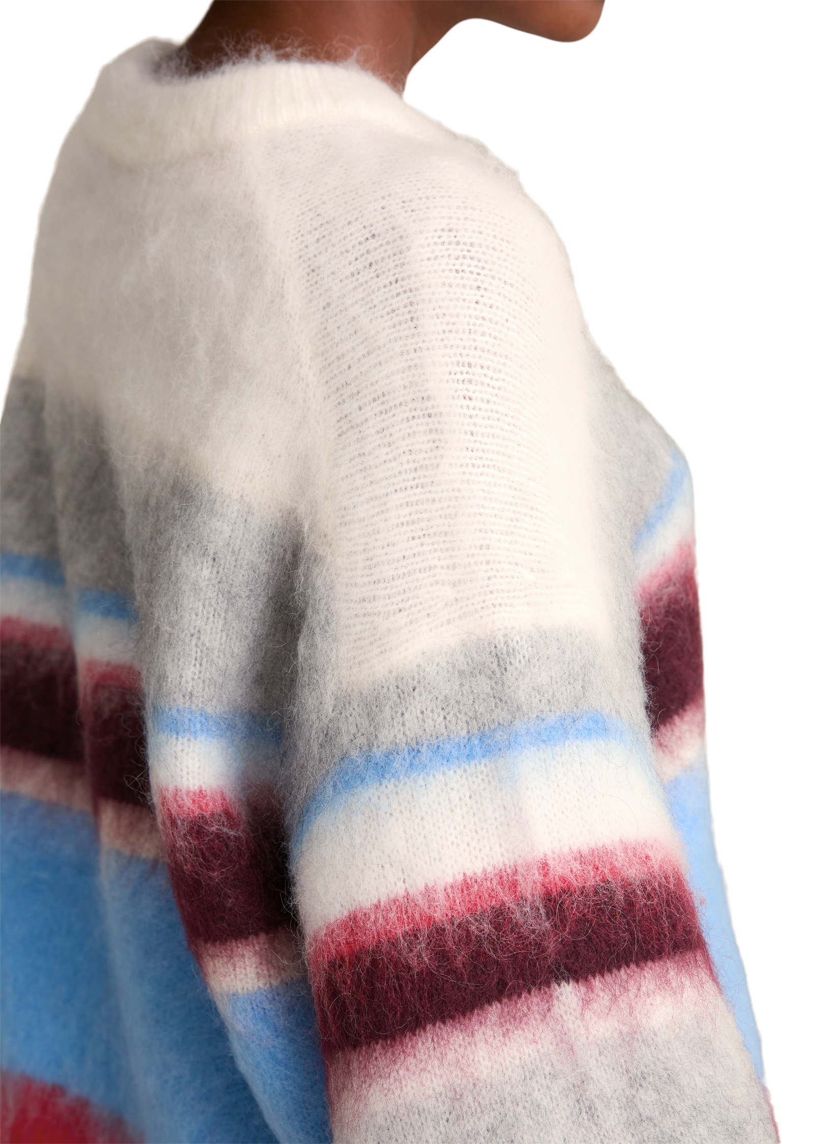 Marc O'Polo DENIM Strickpullover »aus flauschigem Wolle-Mohairwolle-Mix«