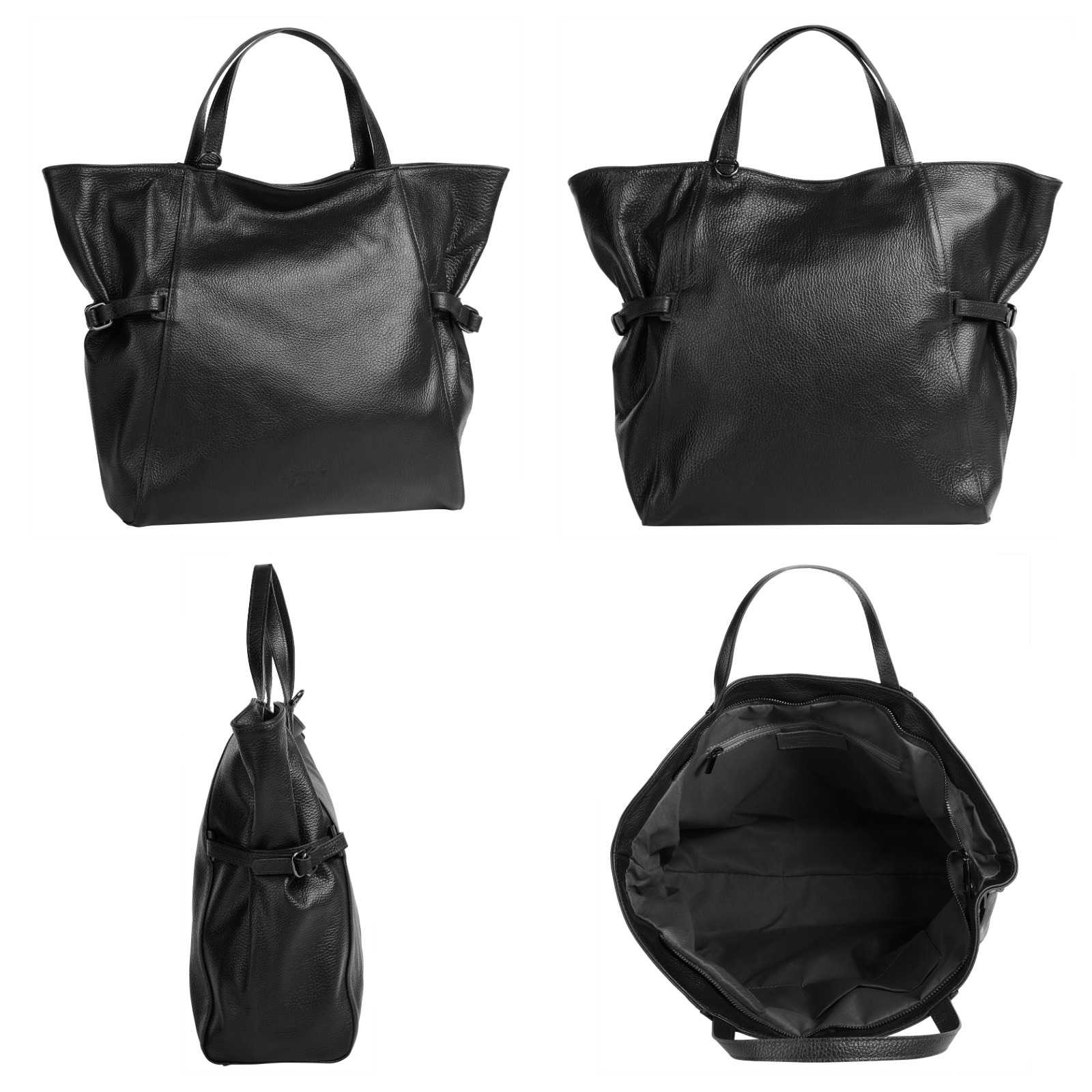 Thumbnail - Samantha Look Shopper echt Leder, Made in Italy