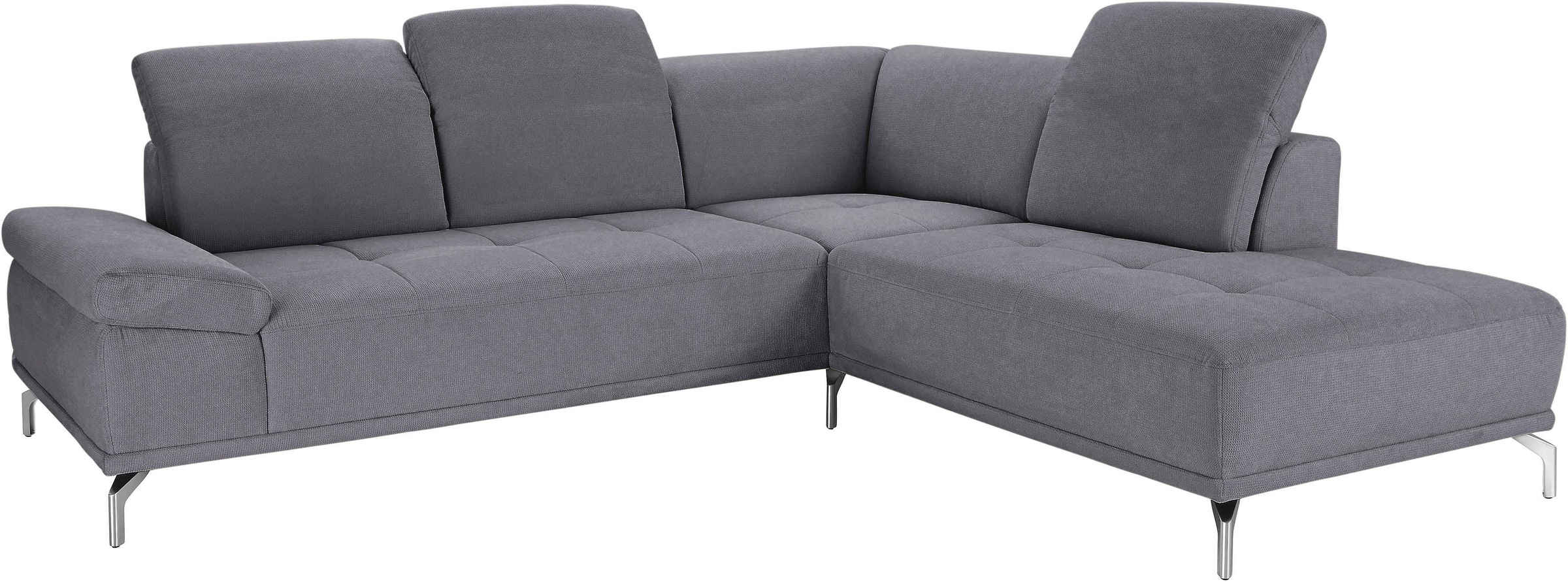 Places of Style Ecksofa "Caluna", Inkl.Sitztiefenverstellung, wahlweise mit günstig online kaufen