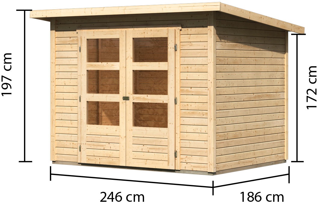 KONIFERA Gartenhaus »Felix 3«