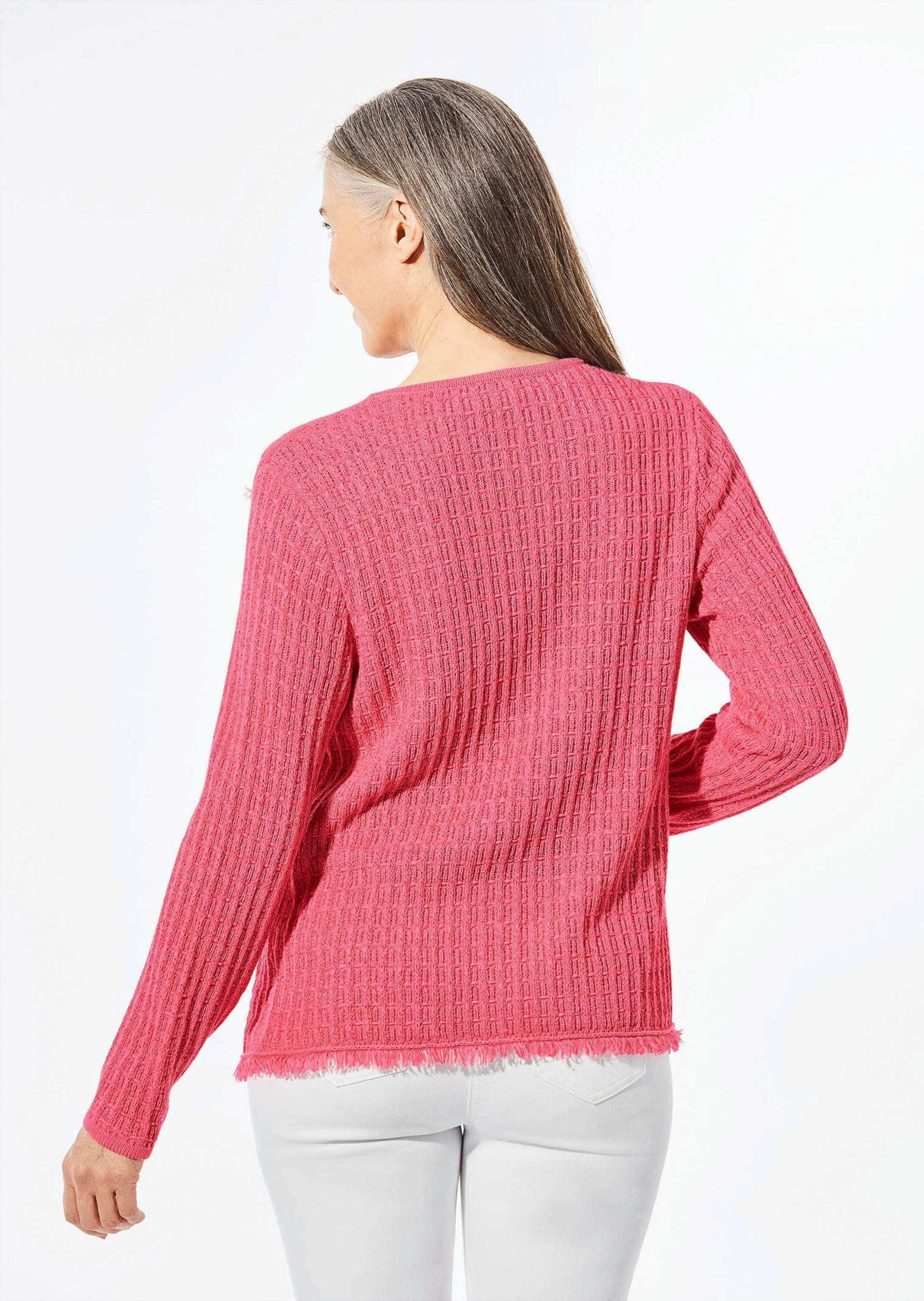 GOLDNER Strickjacke »Strickjacke Strickjacke mit Druckknöpfen«
