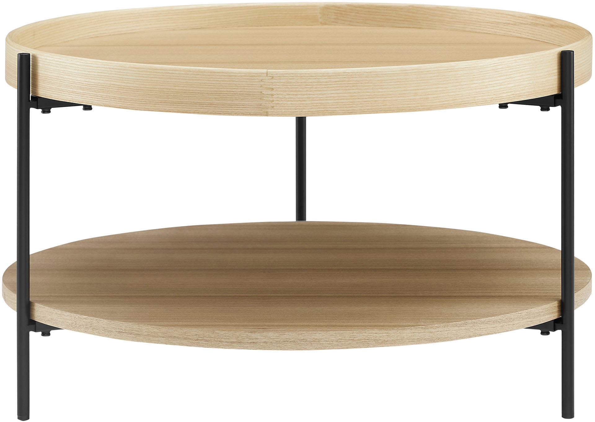 SalesFever Couchtisch, (Set, 2 St.), mit je 2 Ablageflächen