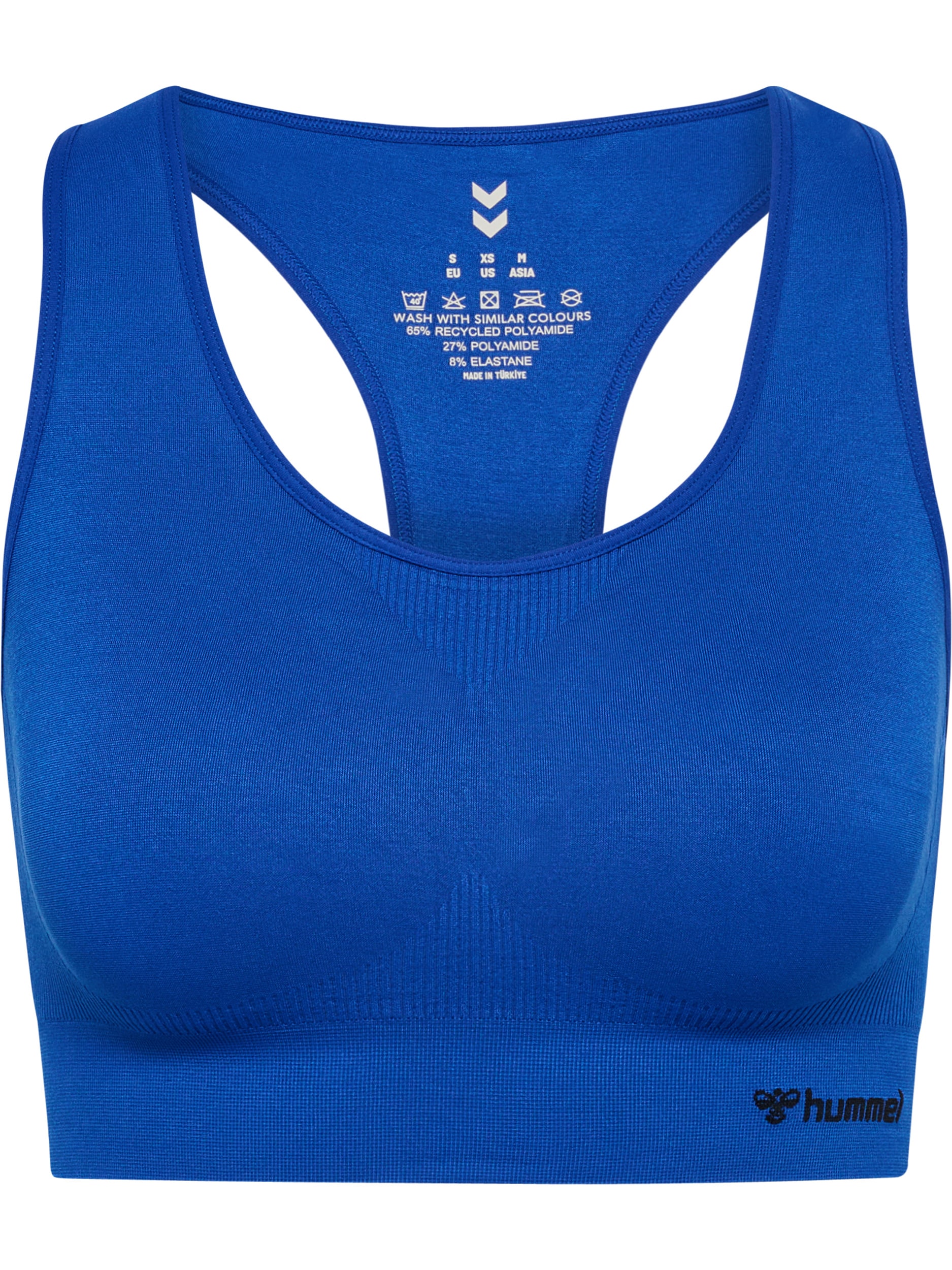 hummel Sport-Bustier "hmlTIF SEAMLESS SPORTS TOP" nahtarme Seamless-Konstruktion, dehnbarer Stoff