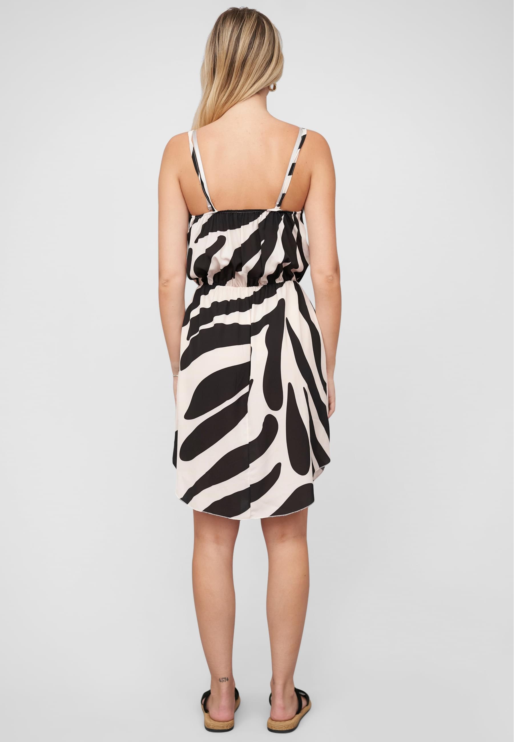 CLOUD 5IVE Shirtkleid »CLOUD 5IVE Dress with zebra print«, (1 tlg.)