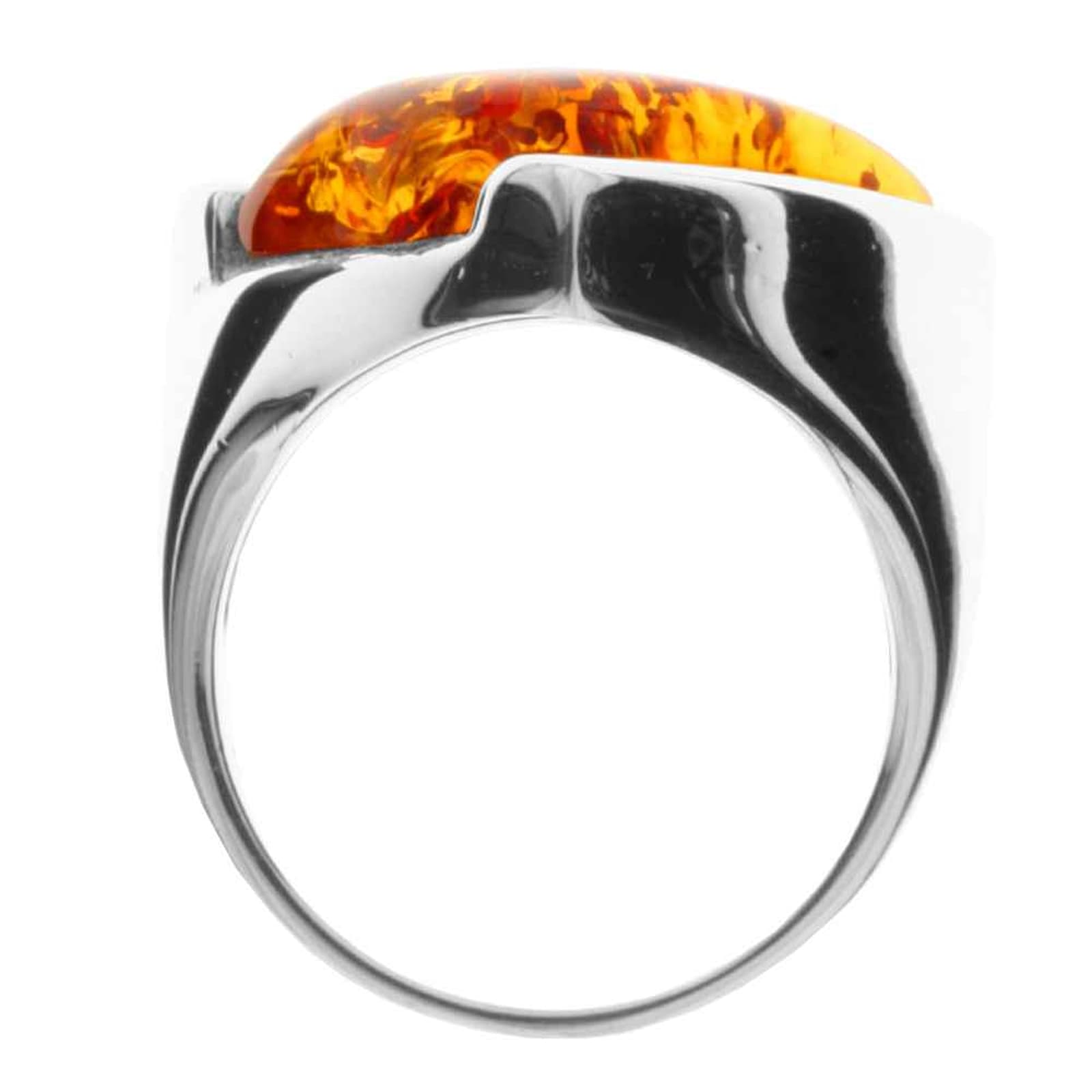 OSTSEE-SCHMUCK Fingerring »- Imke - Silber 925/000 - Bernstein«