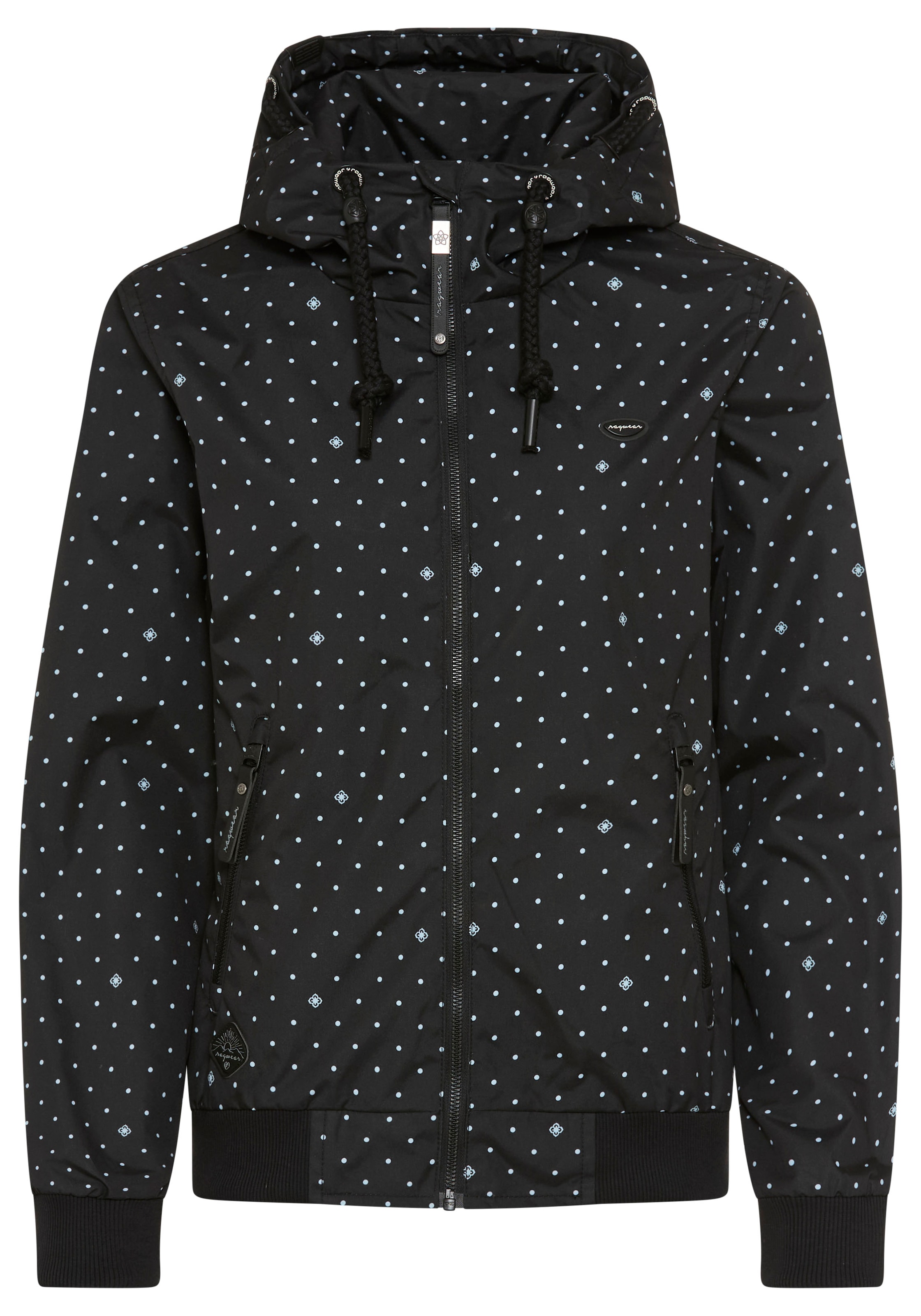 Ragwear Outdoorjacke »NUGGIE DOTS O« mit Kapuze