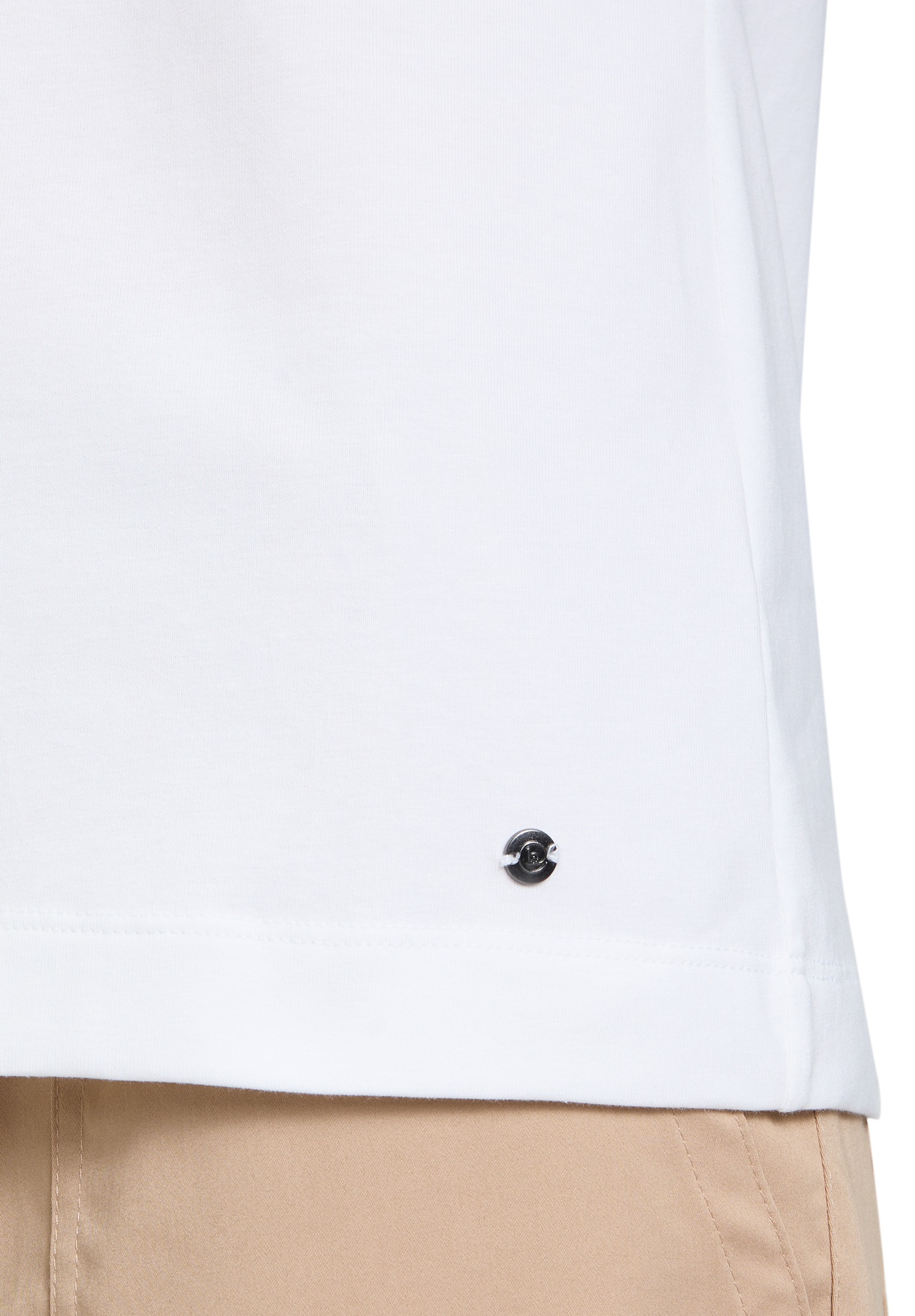 Betty&Co Kurzarmshirt »Betty & Co Casual-Shirt mit Strass«, (1 tlg.), Druck