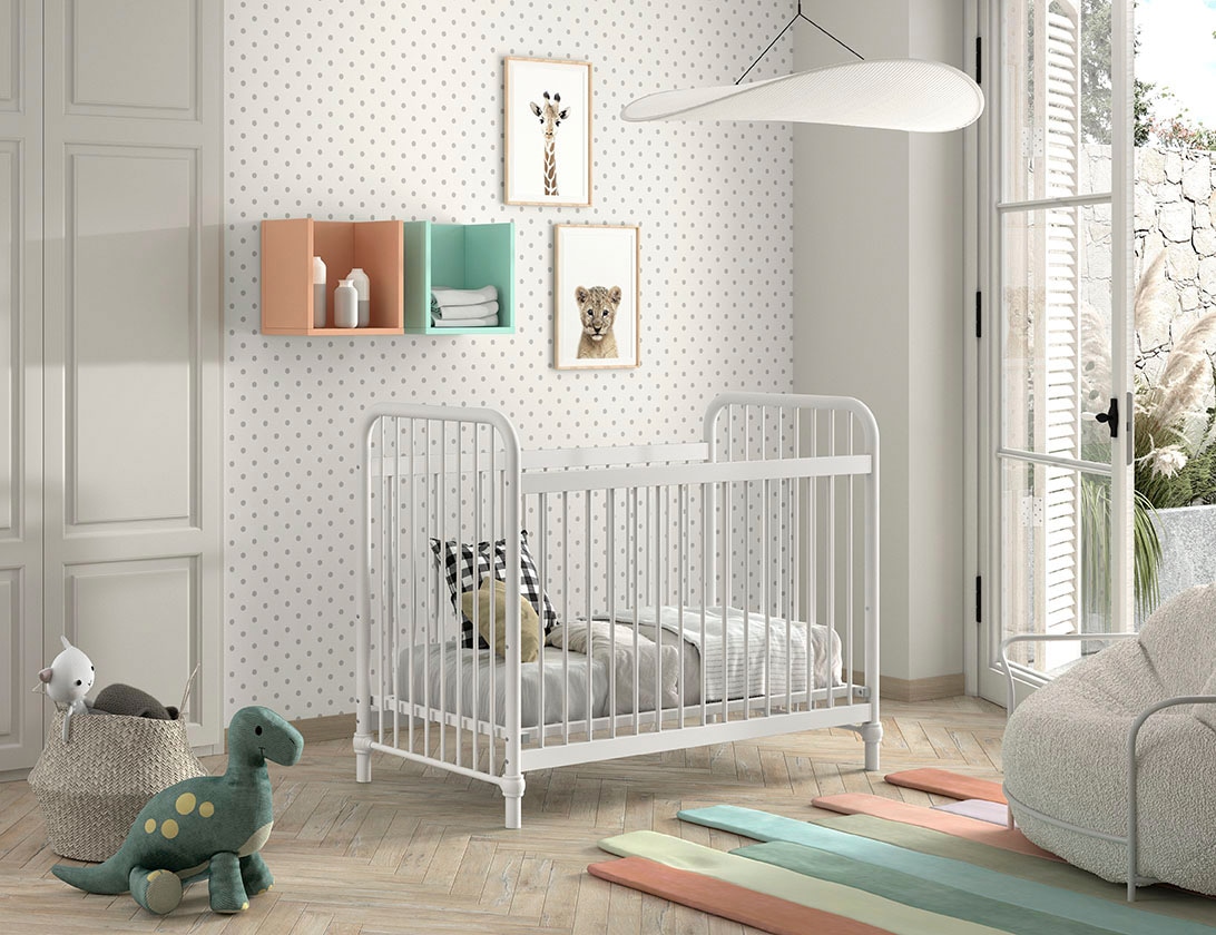 Vipack Kinderbett »Bronxx«, (Made in Europe), aus Metall