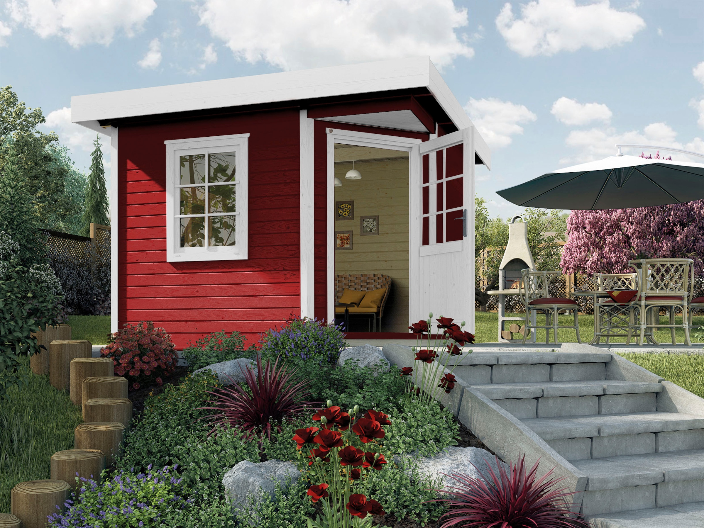 weka Gartenhaus »Designhaus 213 Plus«