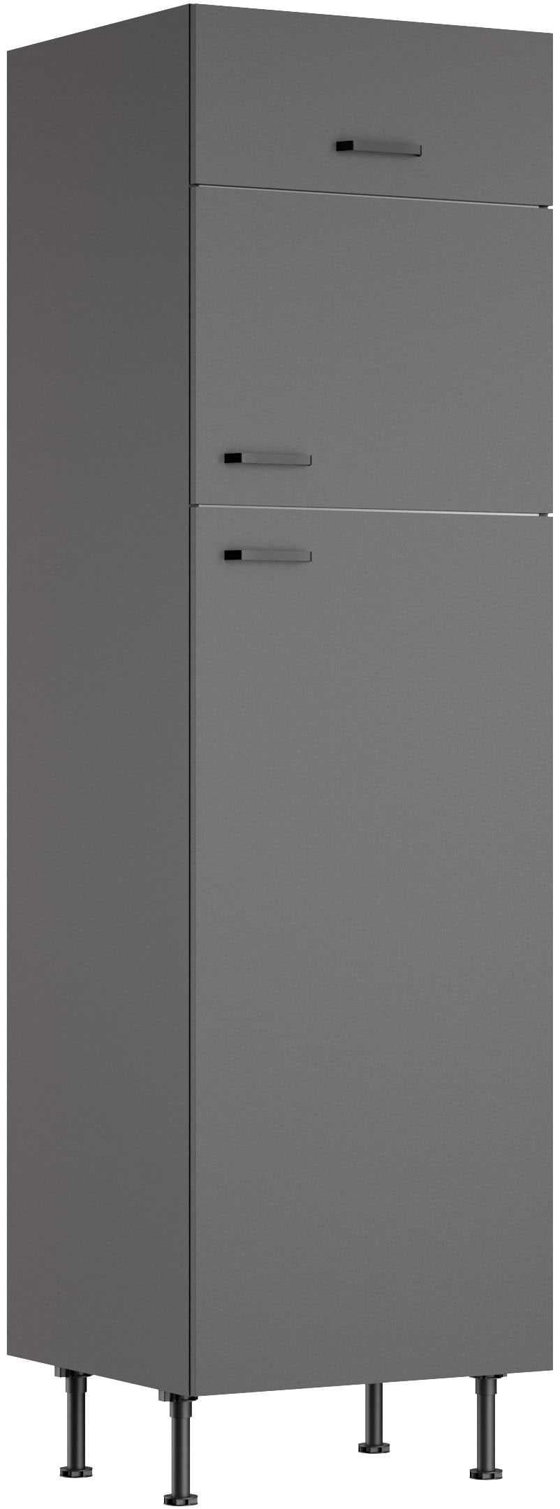 KOCHSTATION Kühlumbauschrank "KS-Paula" 60 cm breit, 211 cm hoch, mit 1 Kla günstig online kaufen