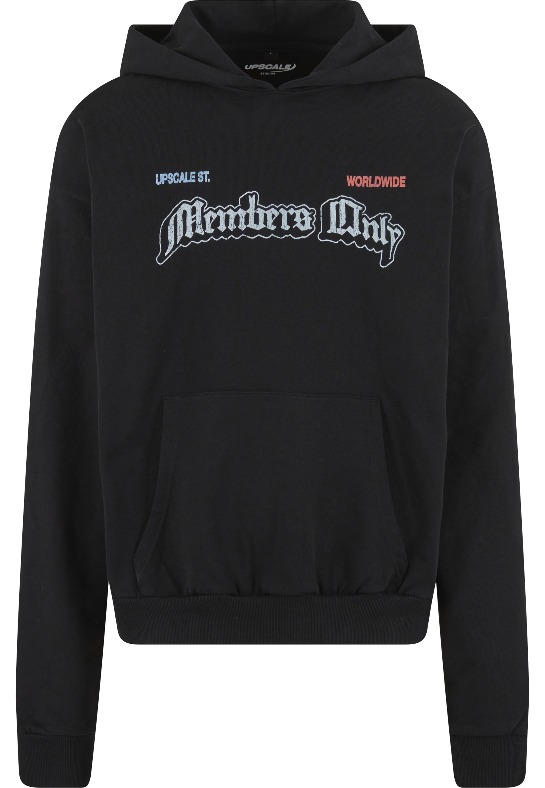 Upscale by Mister Tee Kapuzensweatshirt "Upscale by Mister Tee Only Members Oversize Hoody", 1 Stk.