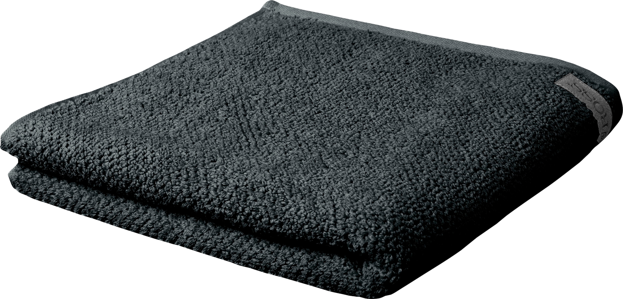 Duschtuch ROSS, B:70cm L:140cm, grau, Frottier, Obermaterial: 100% Baumwolle, Handtücher, "Selection", 100 % Bio-Baumwolle