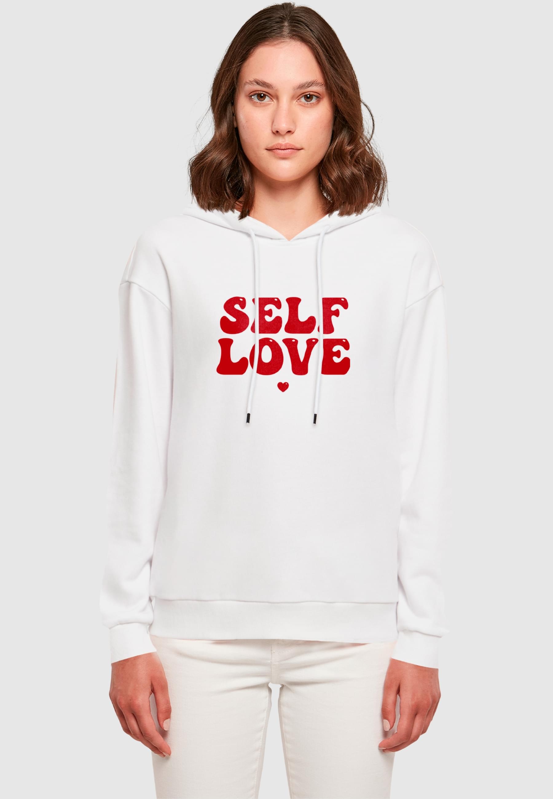 Merchcode Kapuzenpullover »Merchcode Ladies Wording - Self Love Everyday Hoody«, (1 tlg.)