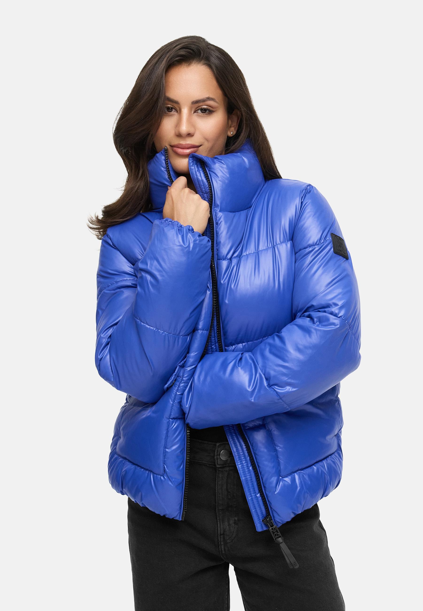 Navahoo Kurzjacke »Eispracht 14«, ohne Kapuze, Kurze gesteppte Damen Winterjacke