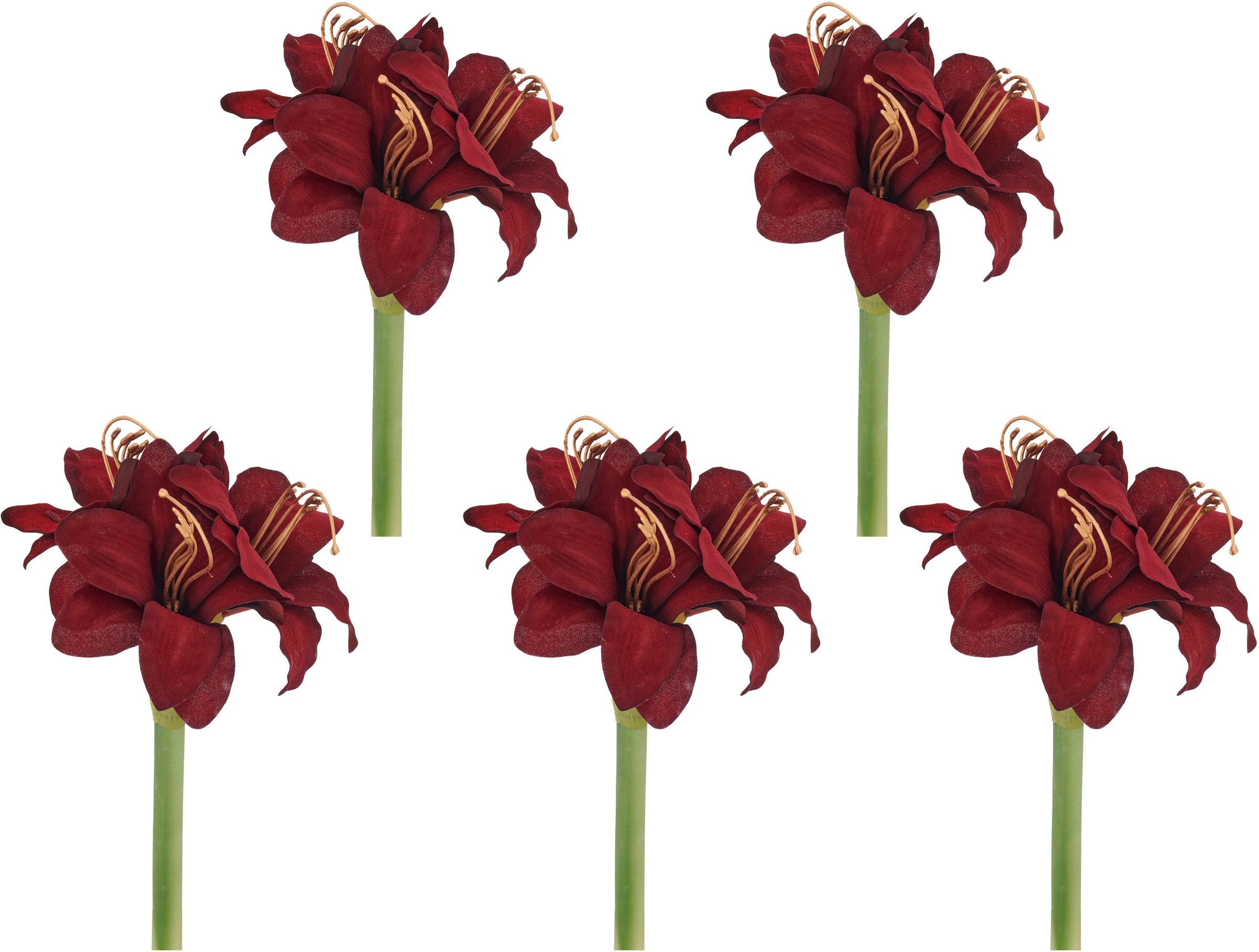 Creativ green Kunstblume "Amaryllis" mit üppiger Blütenpracht