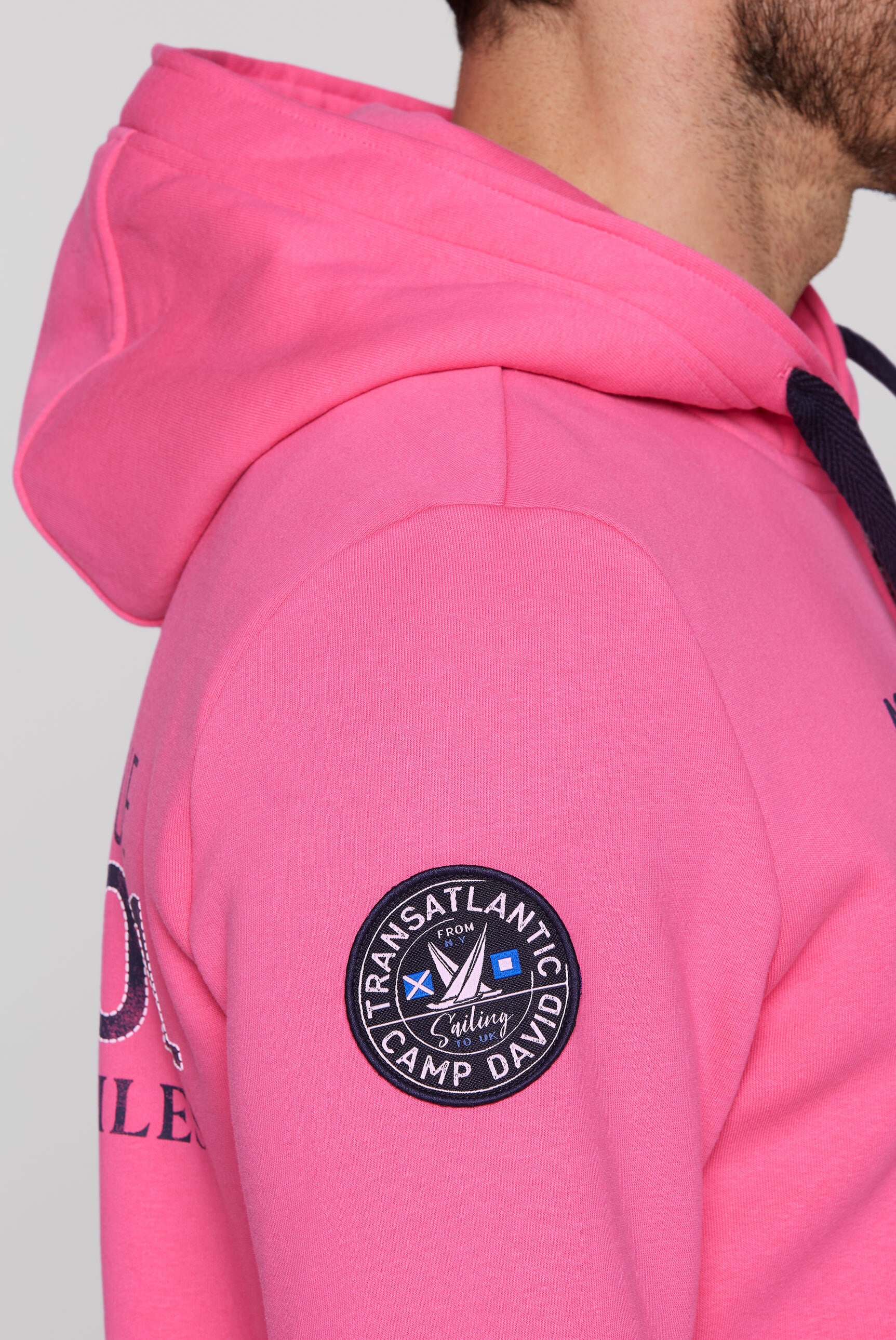 CAMP DAVID Kapuzensweatjacke, mit weicher Innenseite